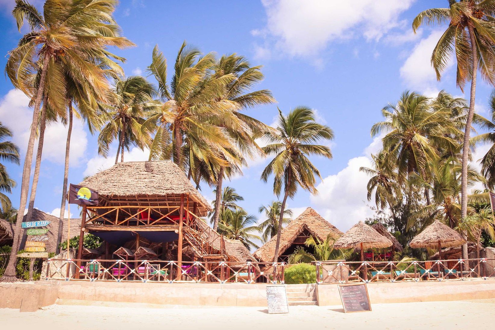 Blue Reef Sport and Fishing Lodge in Jambiani op Zanzibar