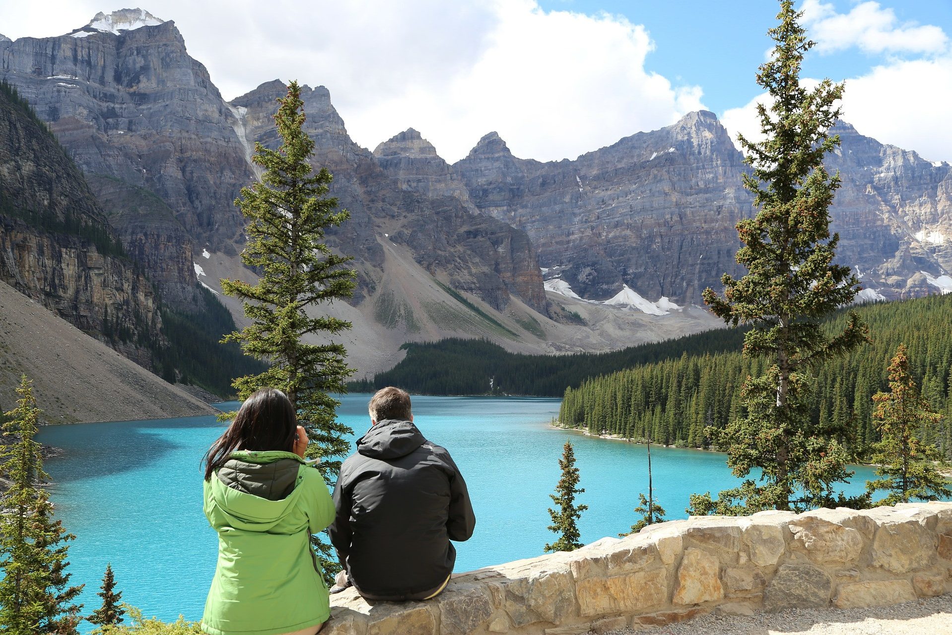 Lake Moraine Canada Banff