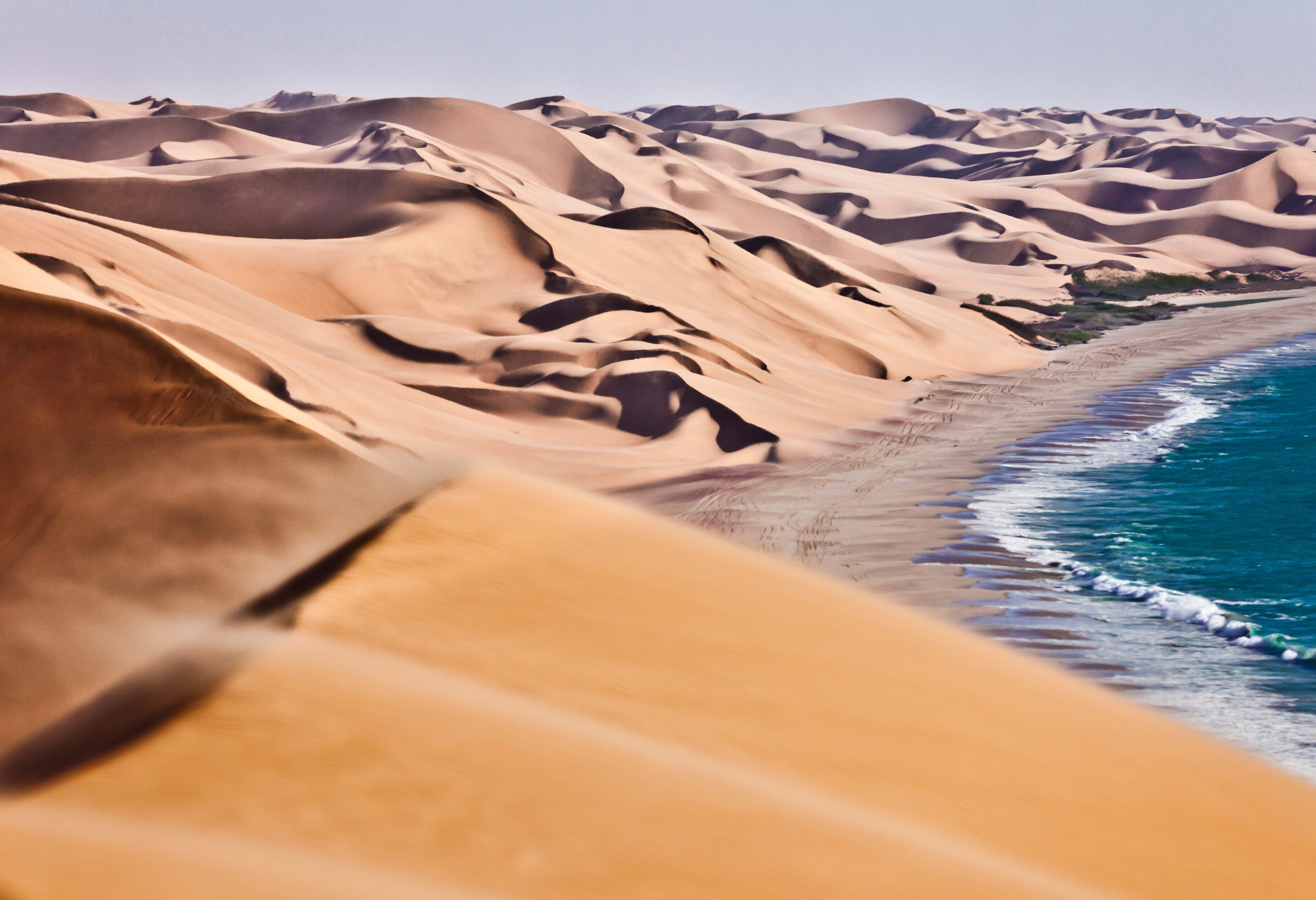 Skeleton coast in Namibië