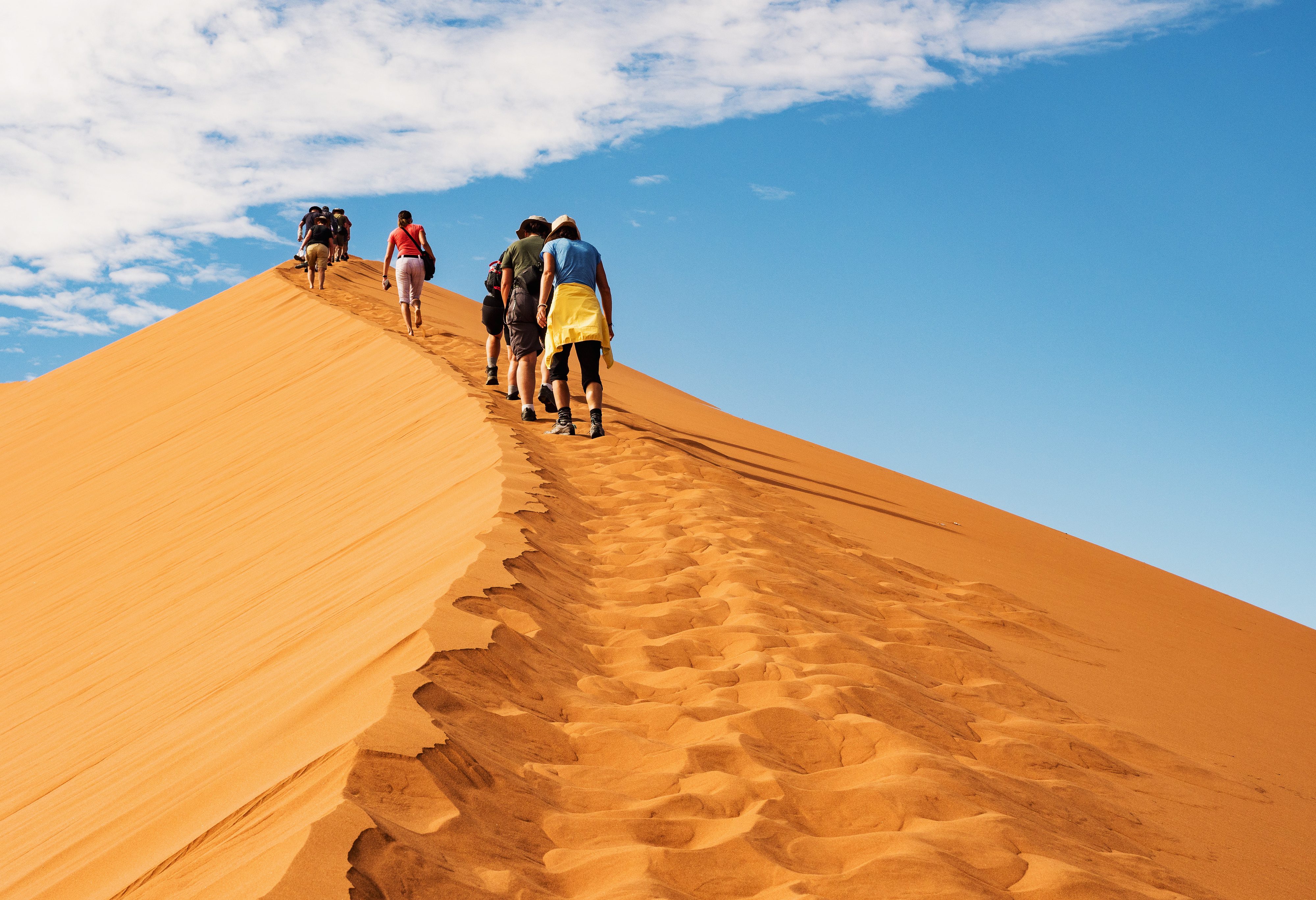 Dune 45 in Sossusvlei in Namibië