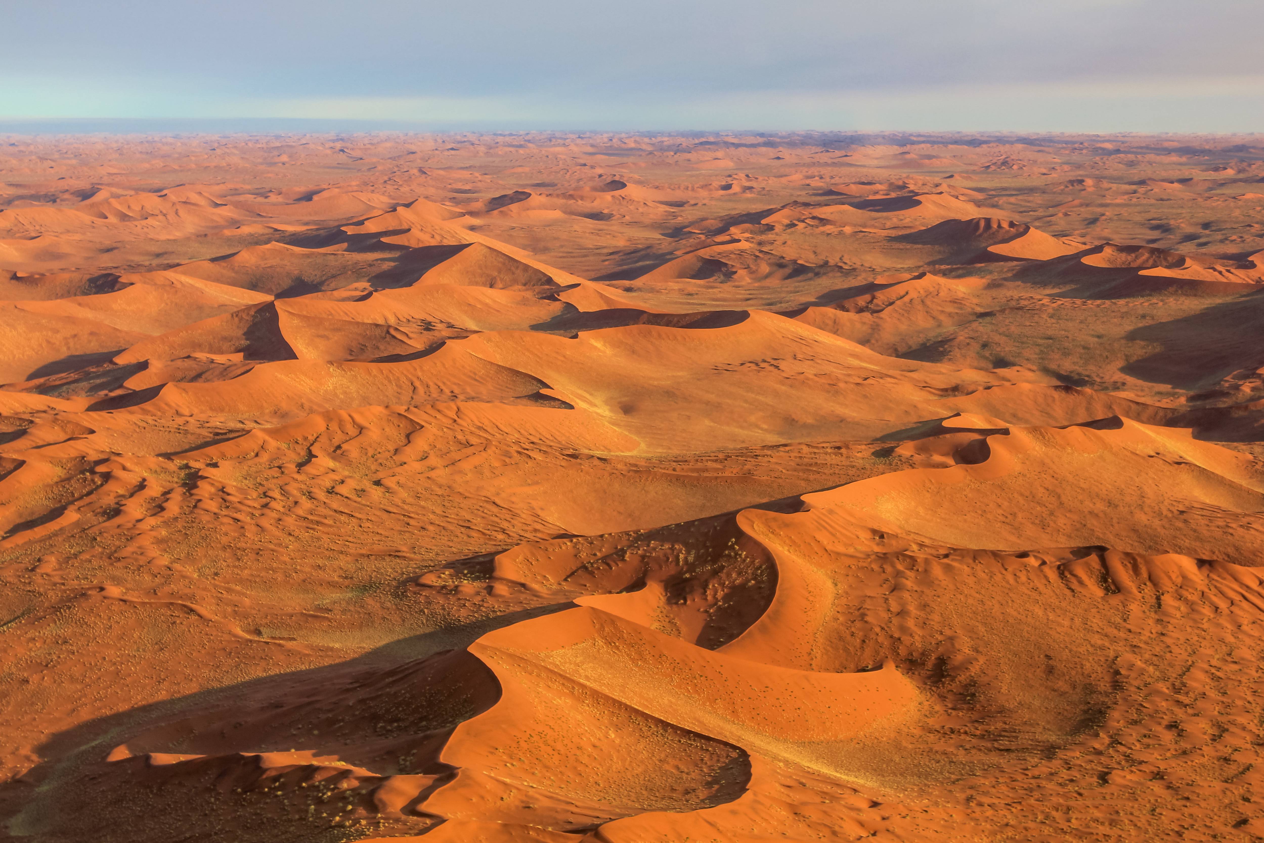 Ballonvaart in Sossusvlei in Namibië