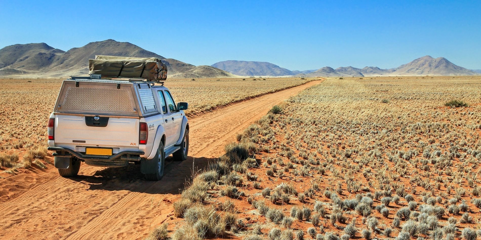 Namibië 4x4 auto huren