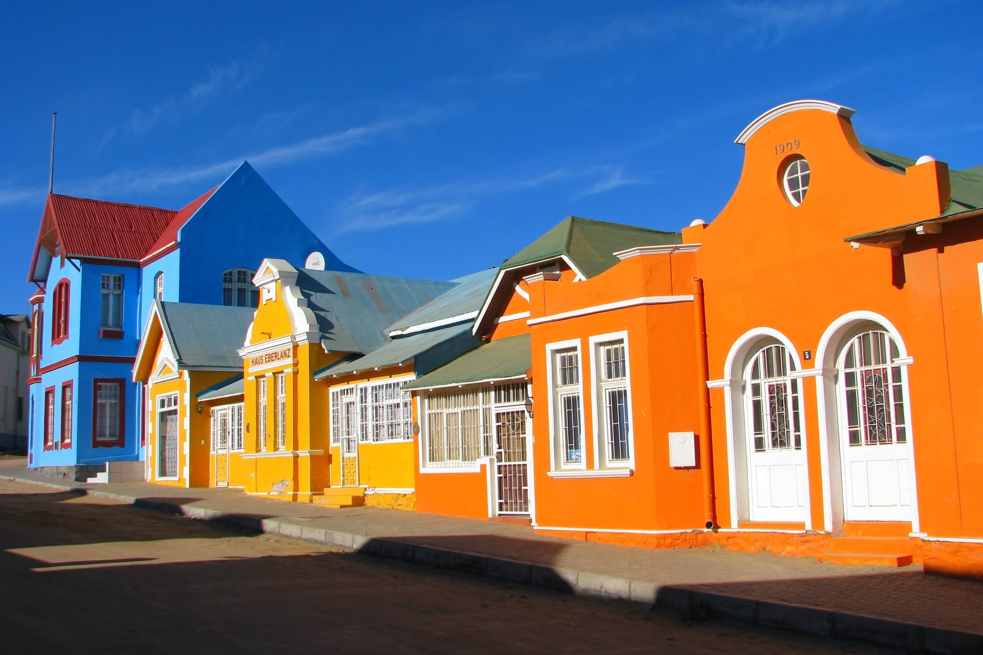 Luderitz in in  Namibië