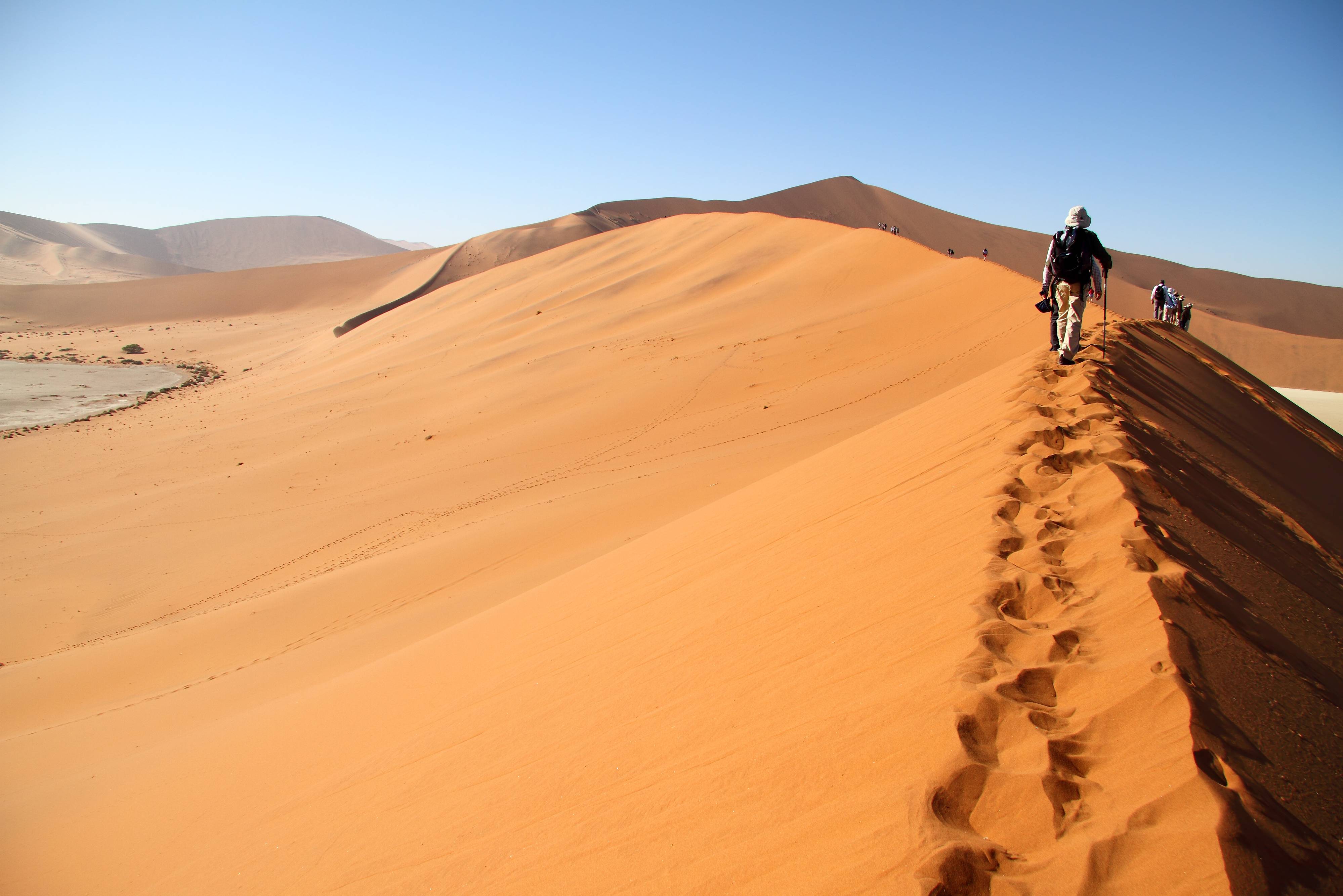 Dune 45i in Namib Desert in Namibië