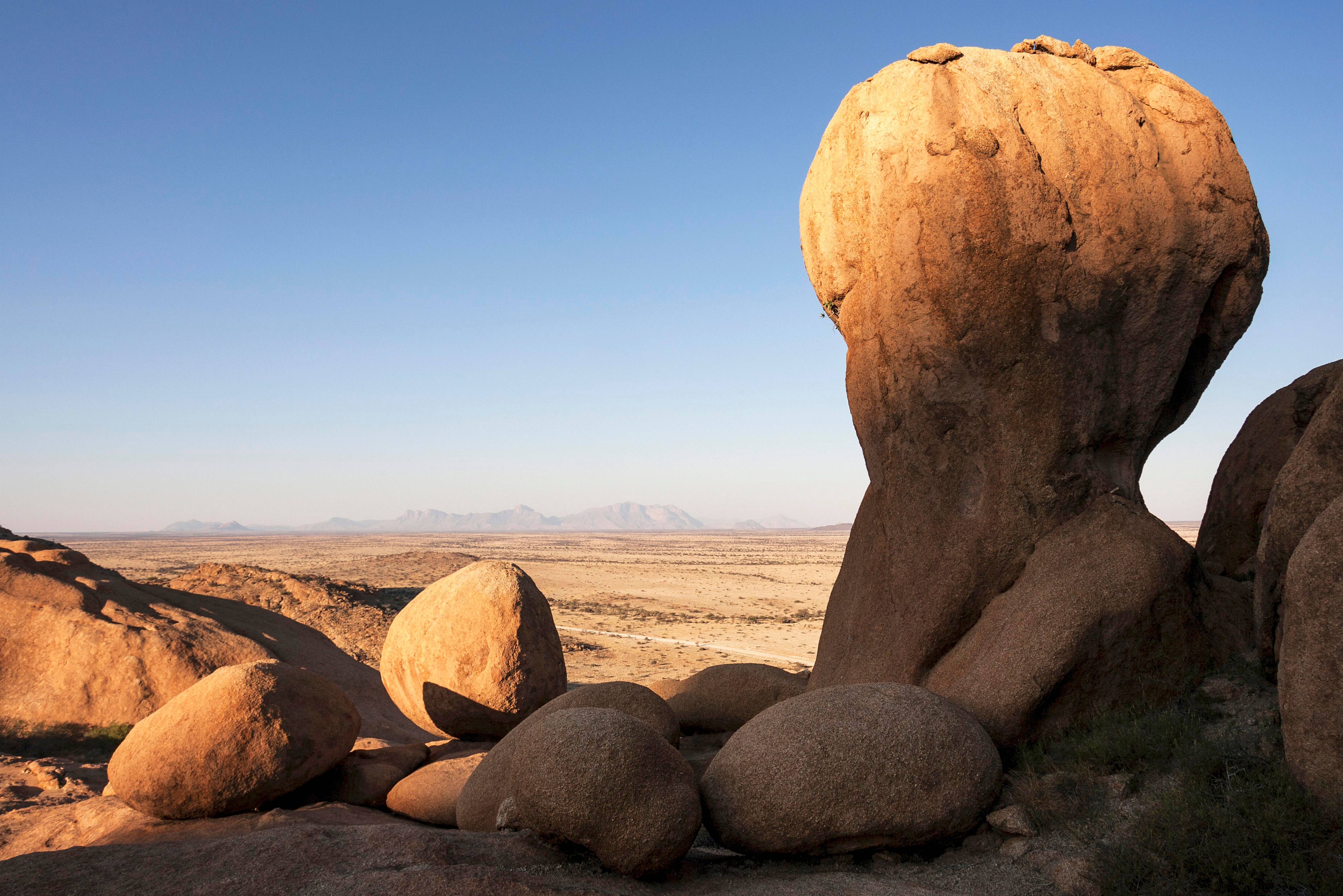 Bushman Paradise in Spitzkoppe in Namibië