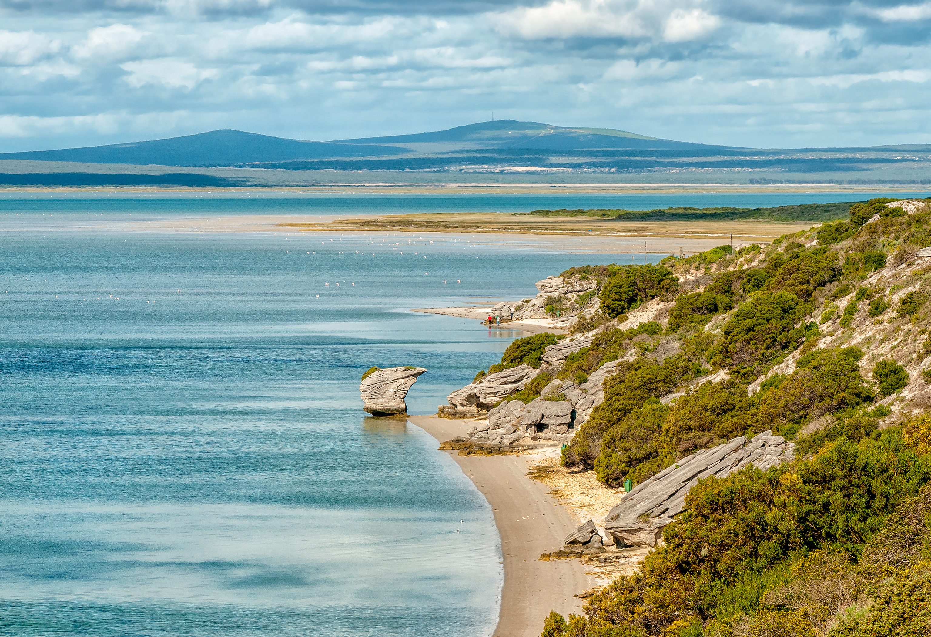 Langebaan in Zuid-Afrika