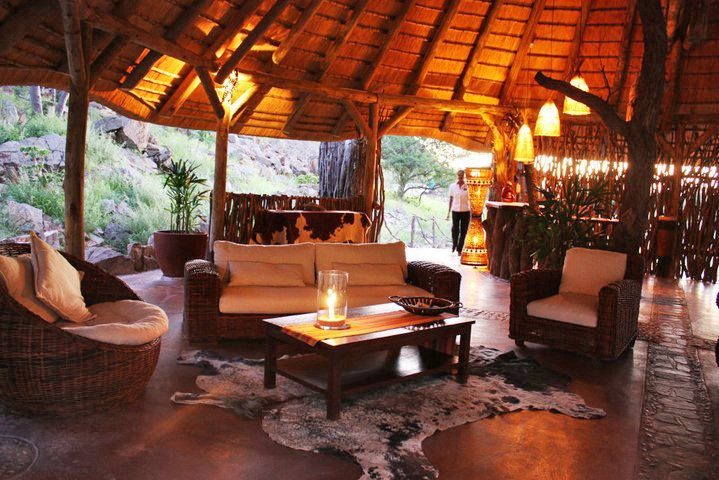 Khowarib Lodge in Damaraland in Namibië