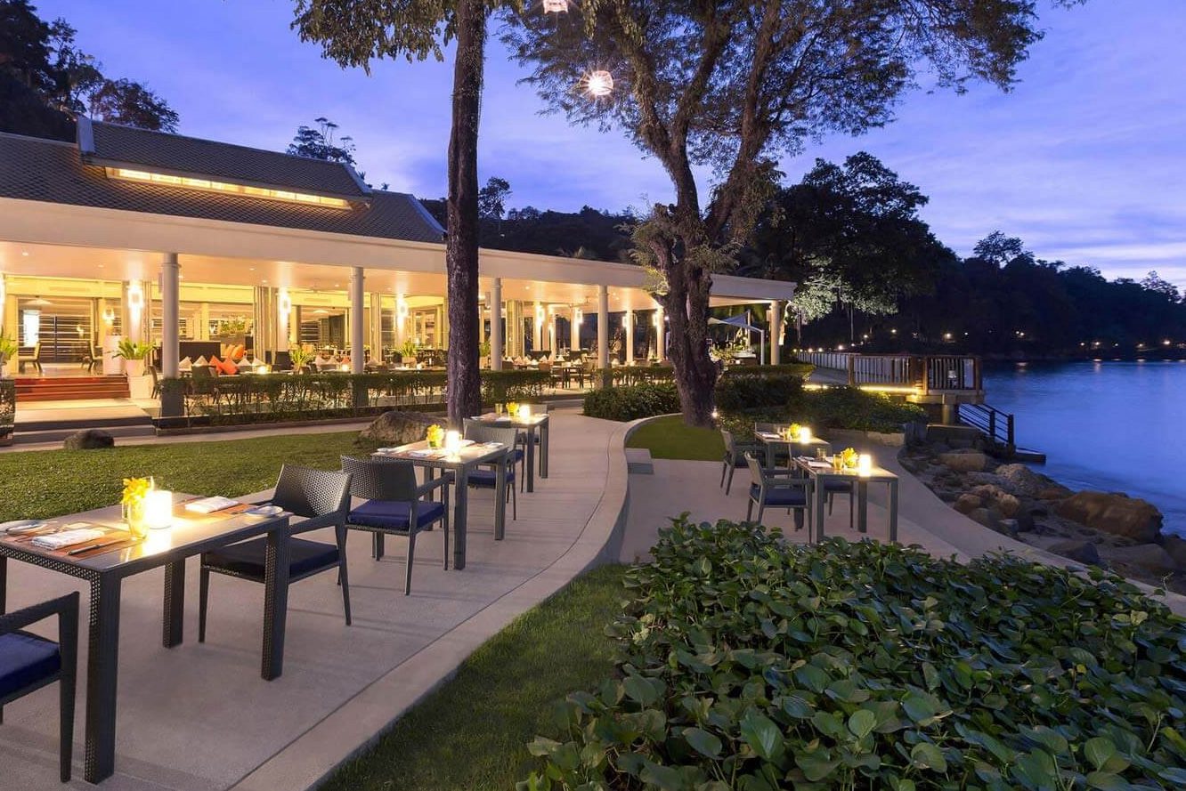 Rim Talay restaurant van het Amari Phuket in Thailand