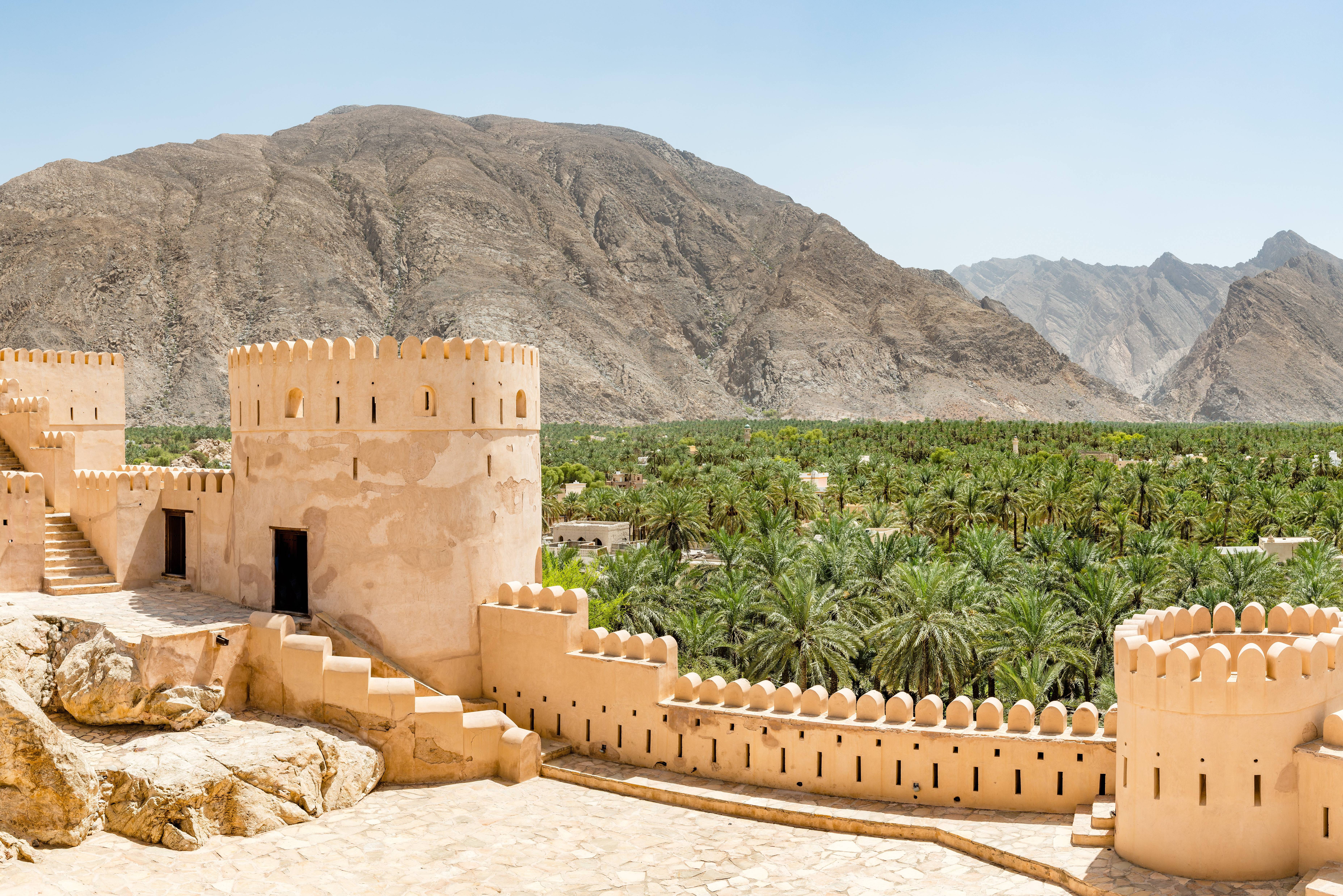 Nakhl Fort in Oman