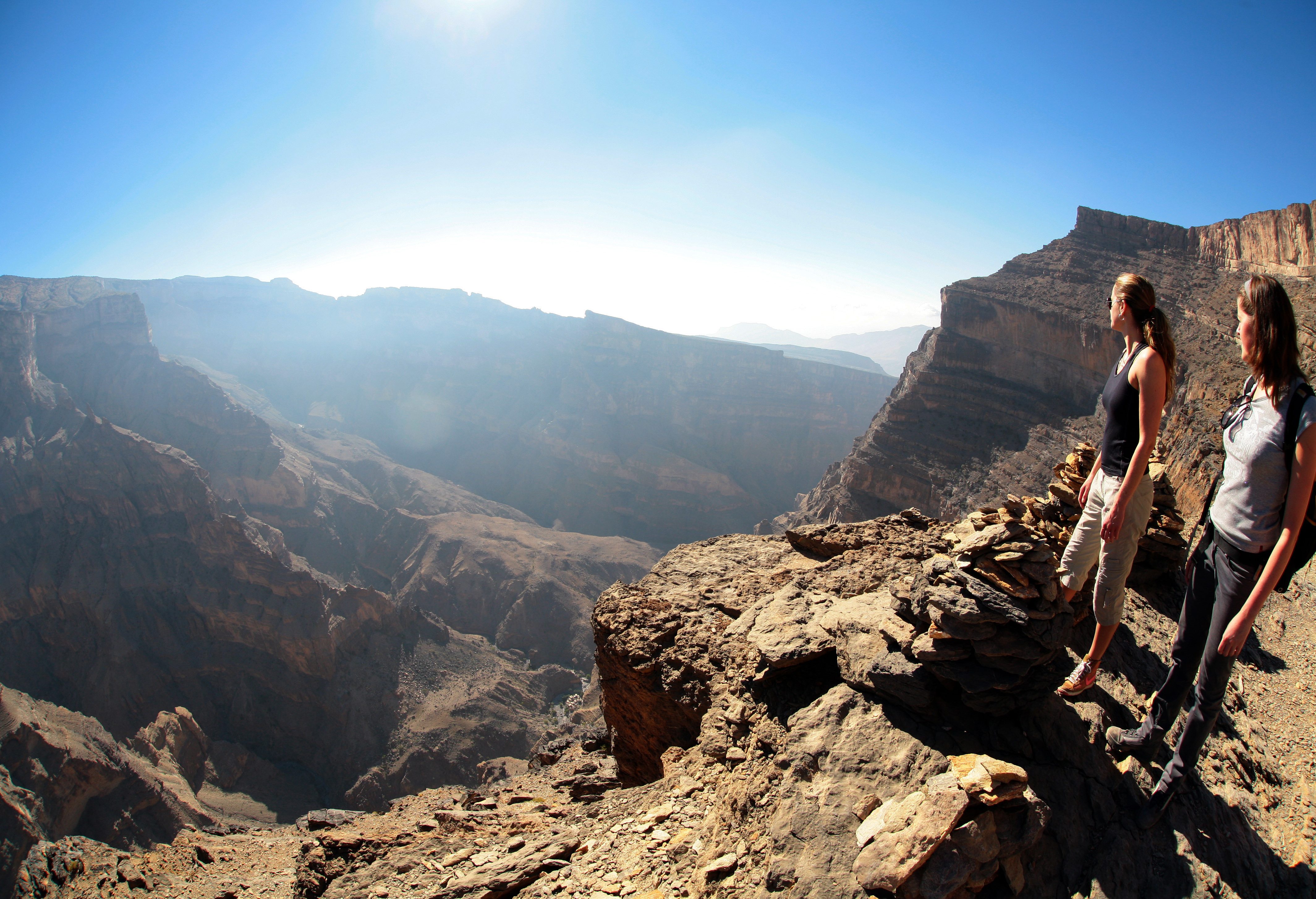 Sharaf Al Alamayn viewpoint Jebel Akhdar Oman
