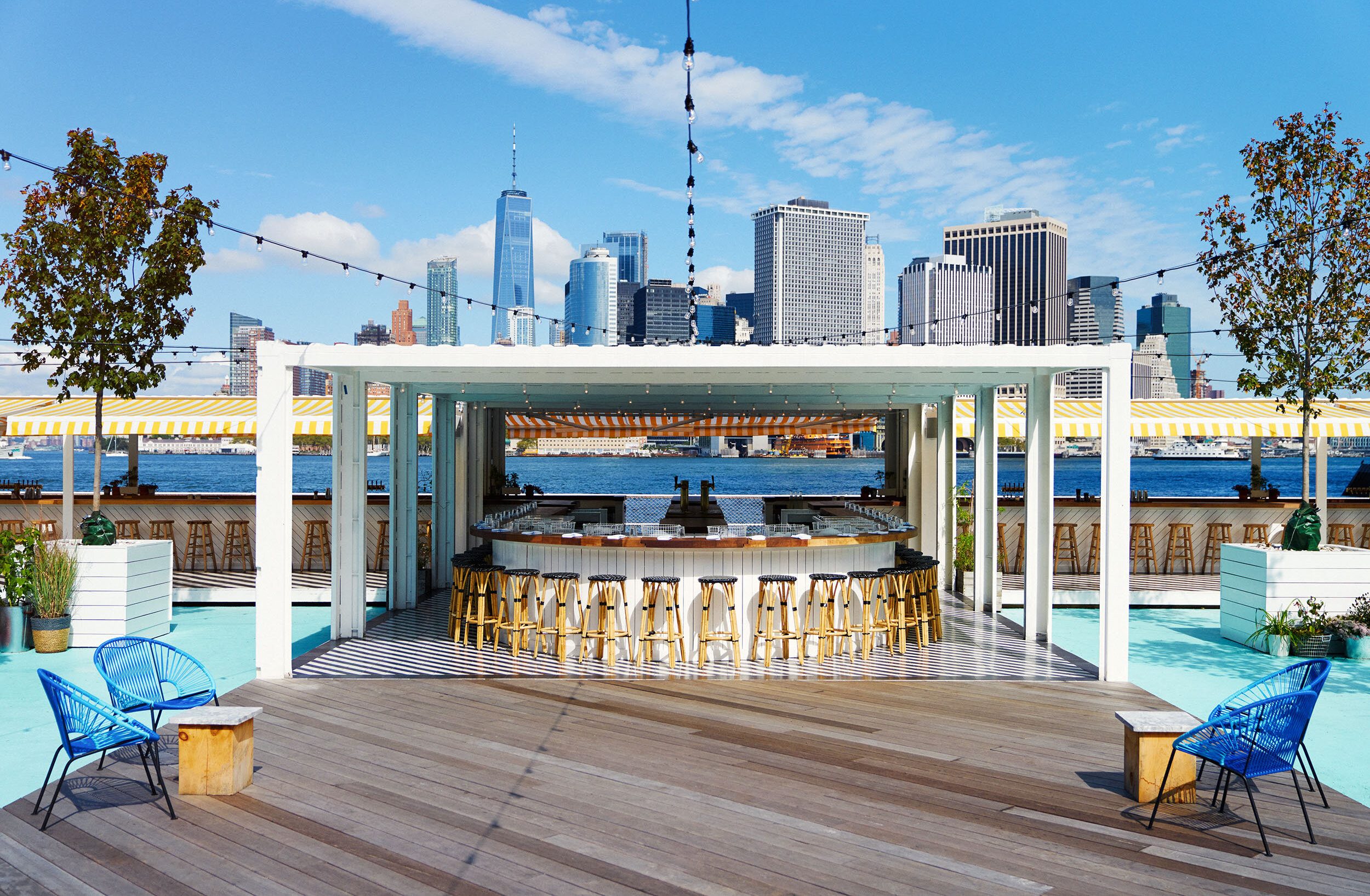 Governors Island New York uitzicht