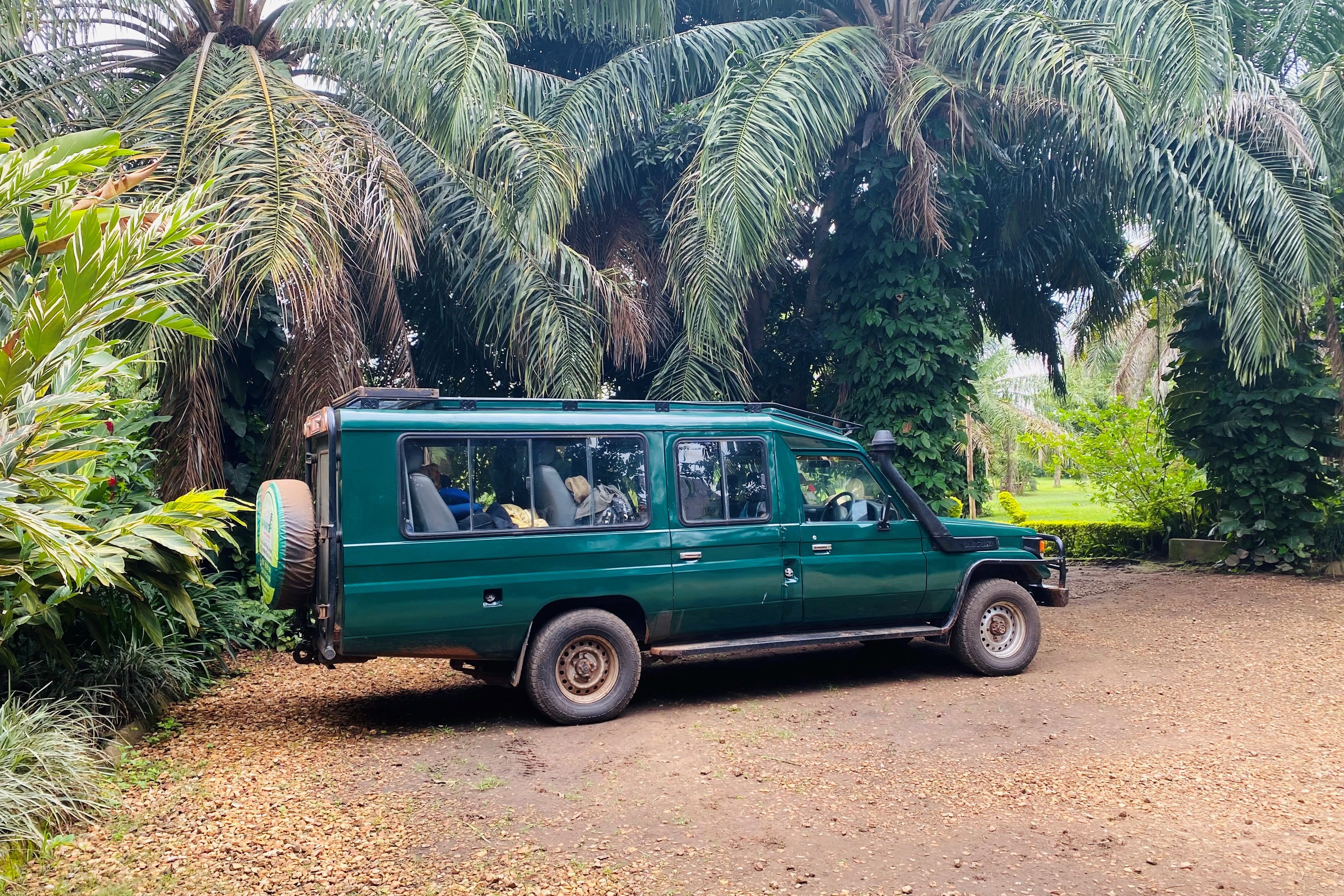 4 x 4 Safari wagen in Uganda