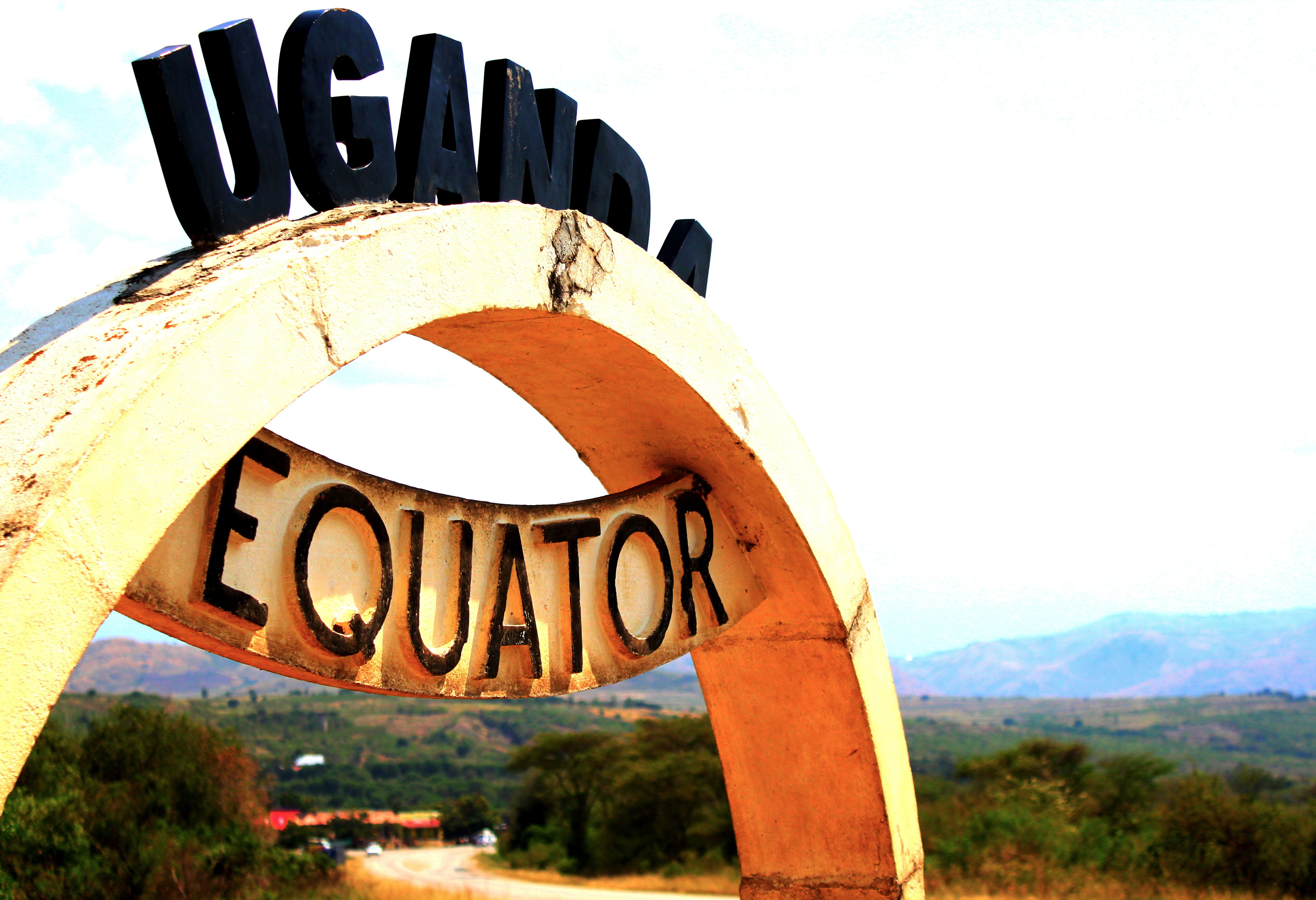 De evenaar in Uganda