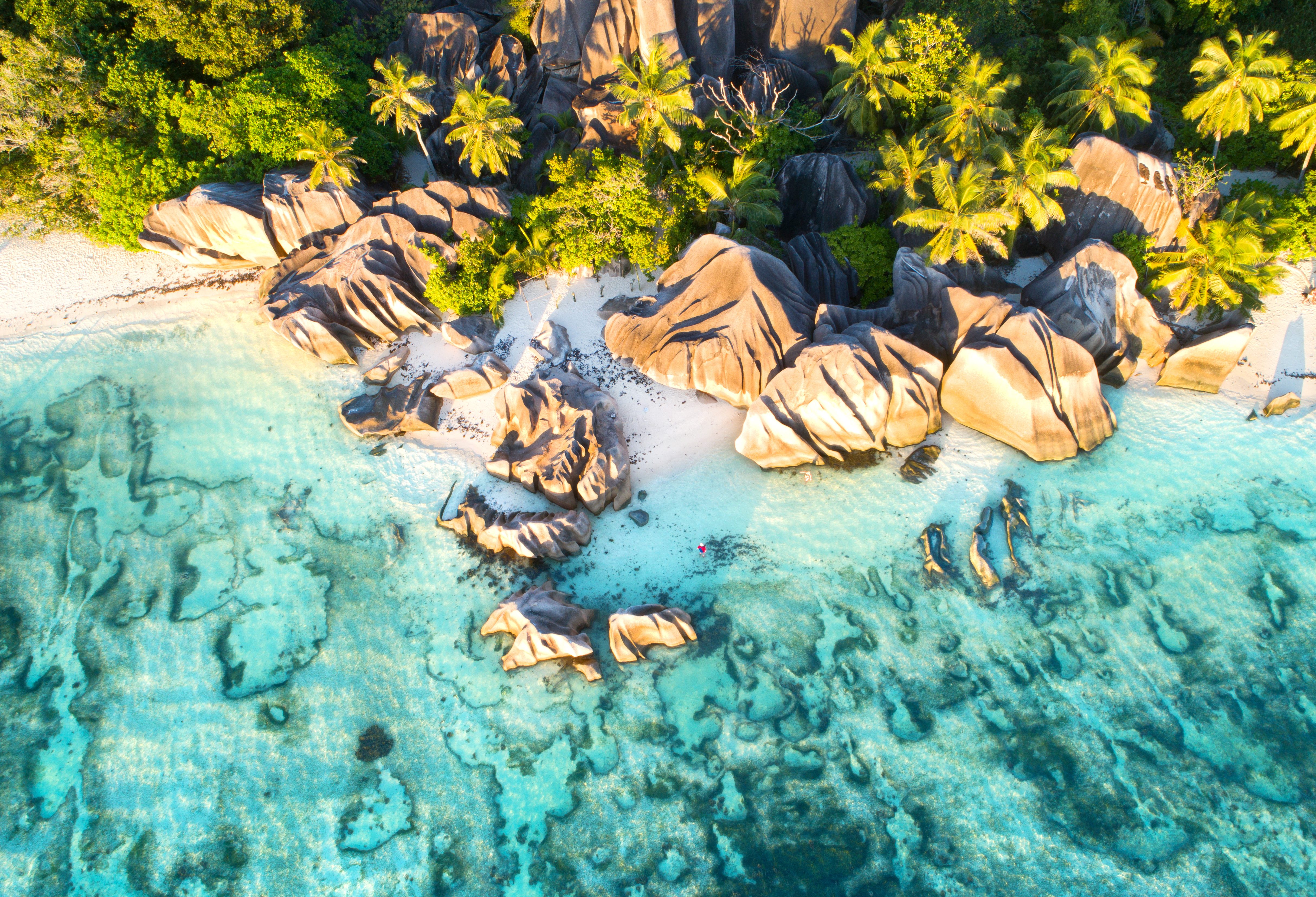 Stranden eilanden Seychellen