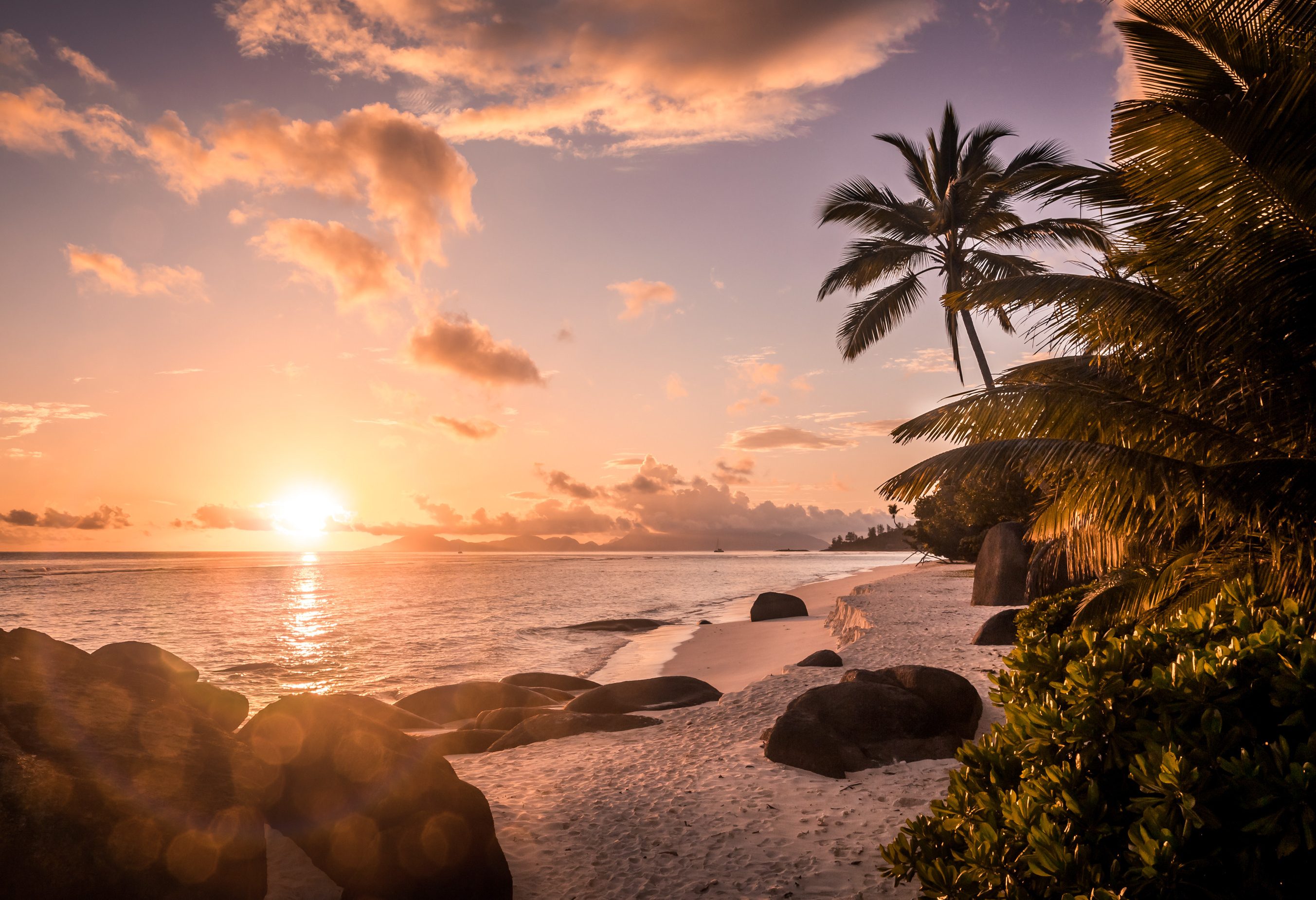 Silhouette Seychellen