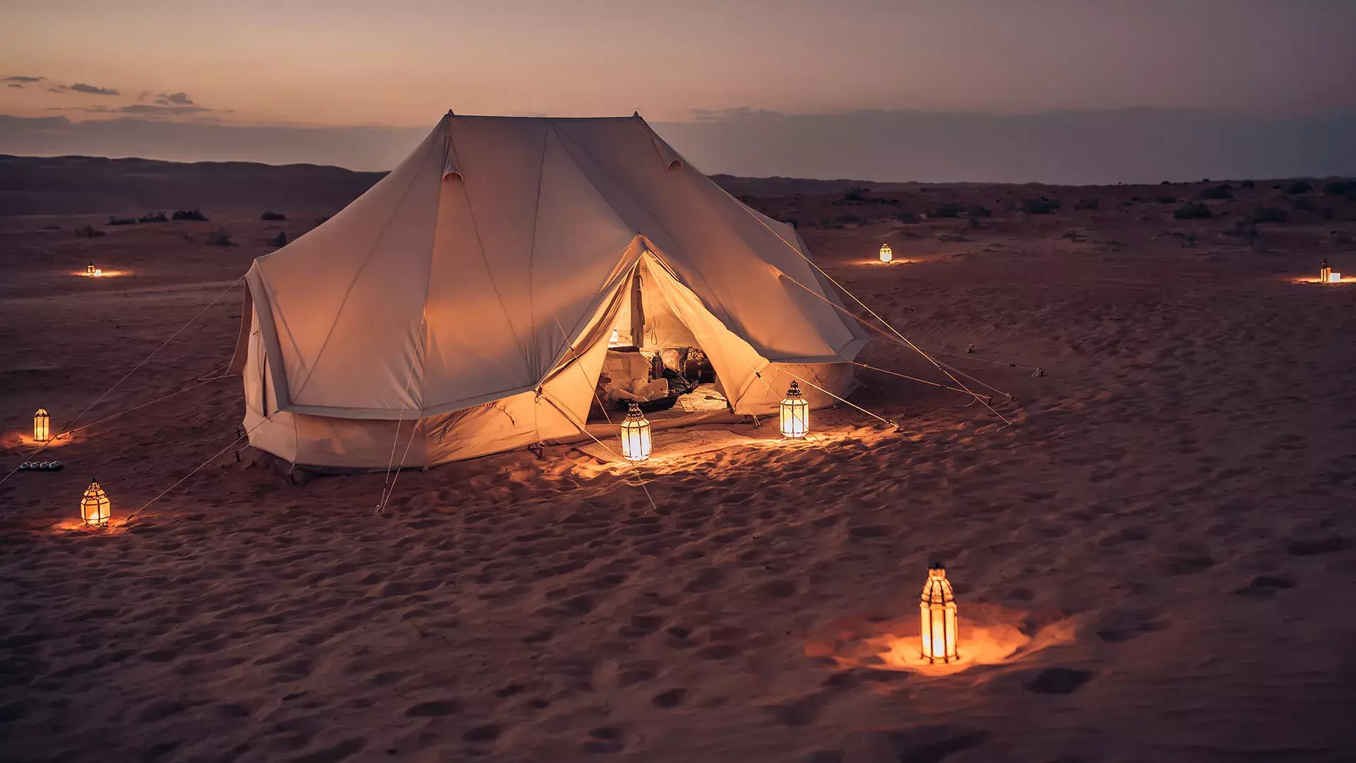 Glamping Woestijn Oman