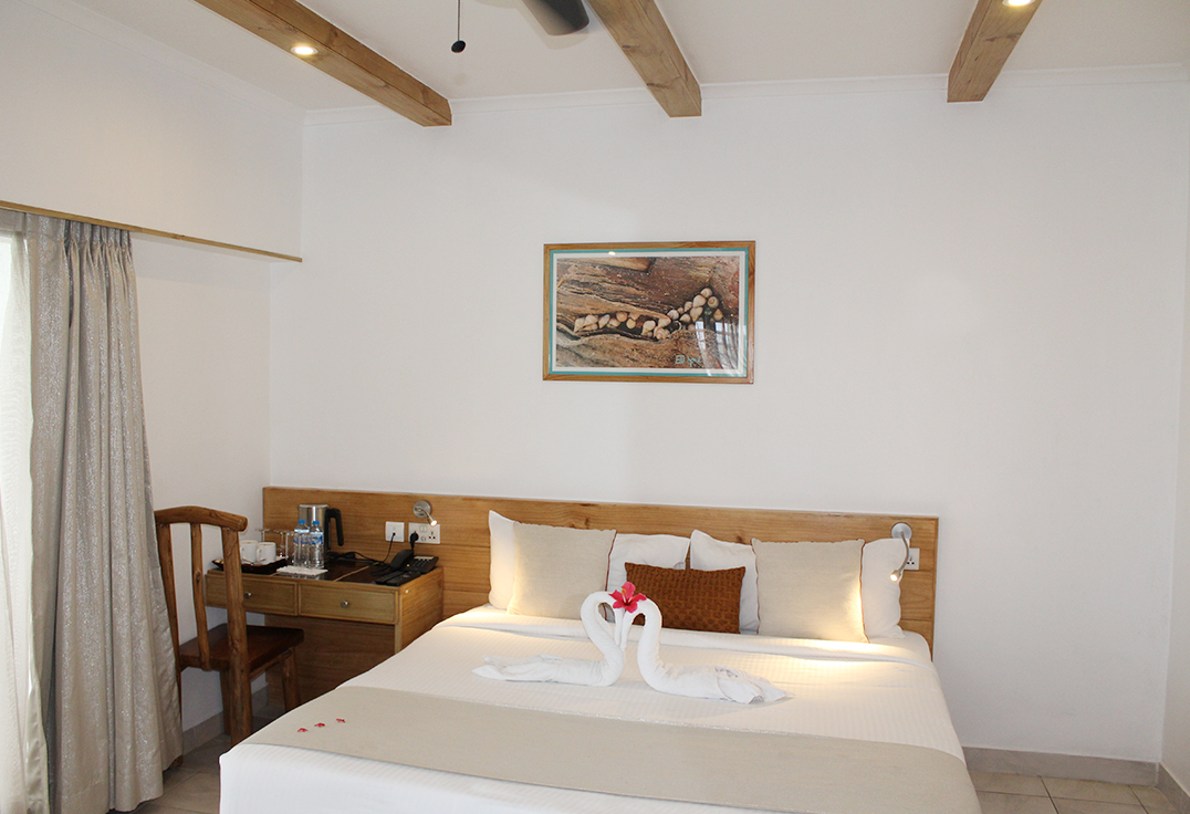 Standaardkamer van Le Relax Hotel op Mahe