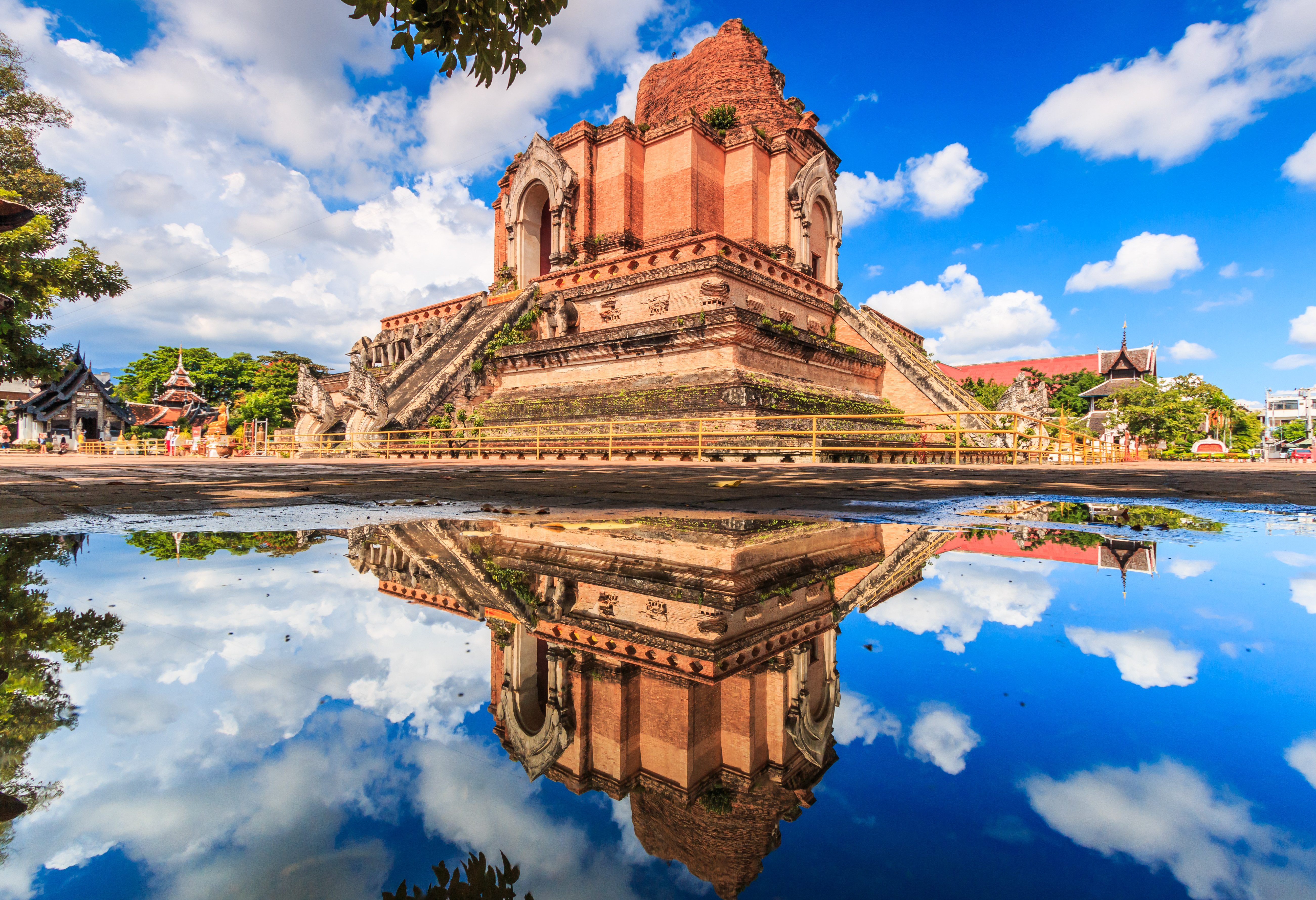 Wat Chedi Luang in Chiang Mai