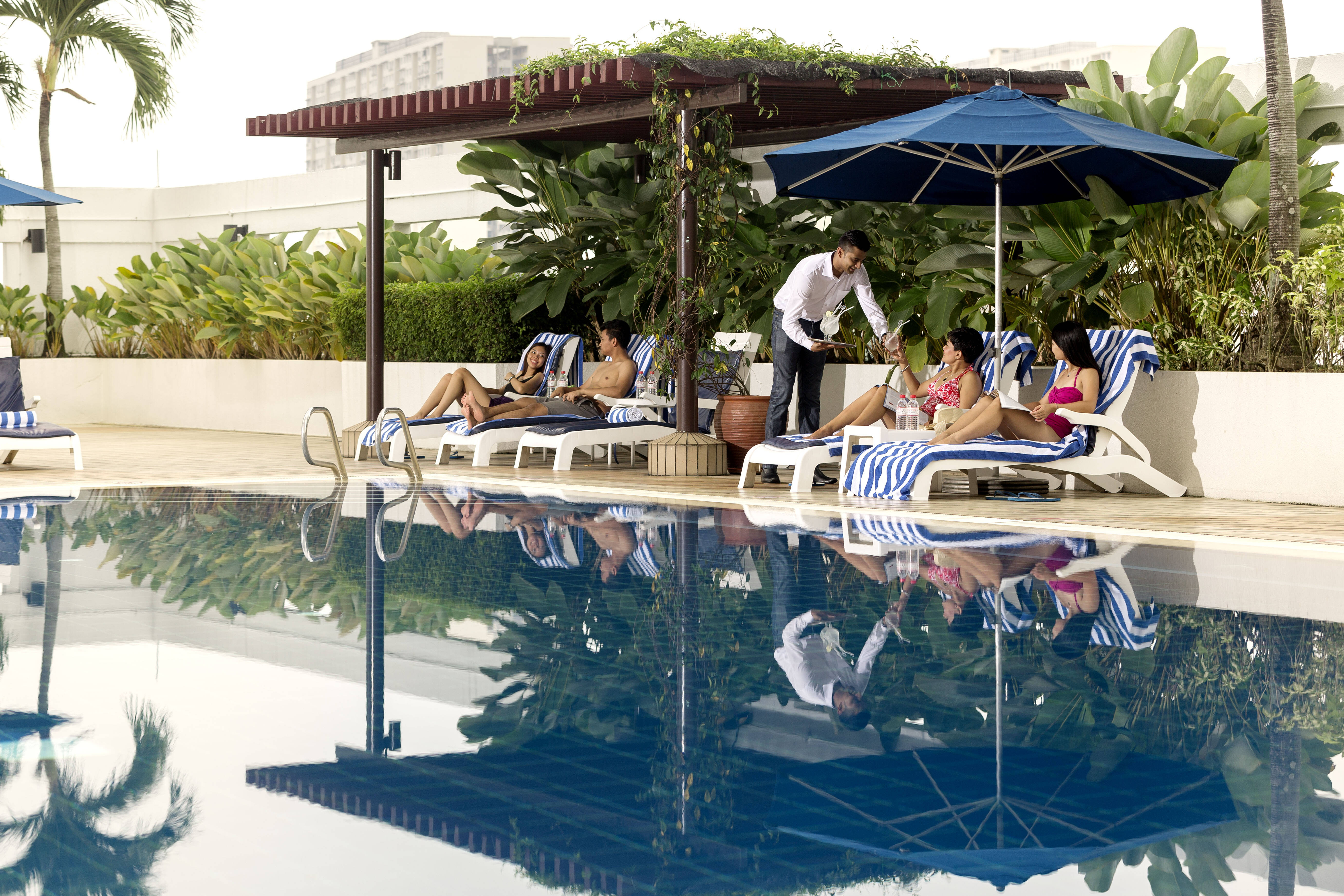 Maleisie Penang JEN Shangri La Zwembad