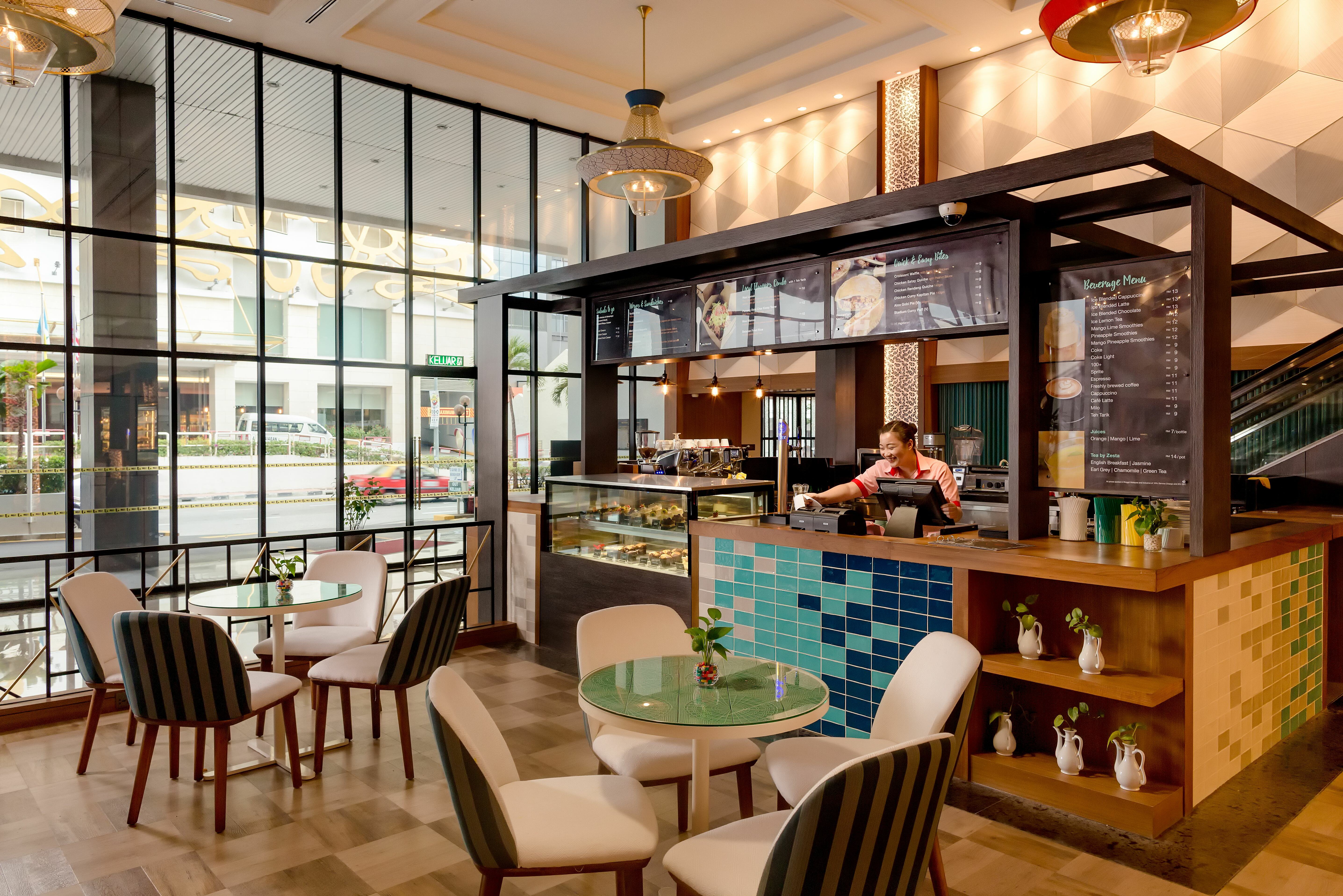 Maleisie Penang JEN Shangri La Cafe