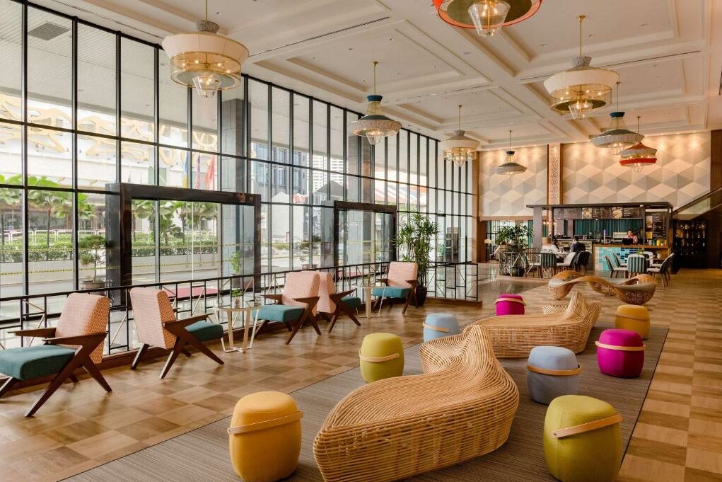 Maleisie Penang JEN Shangri La Lobby