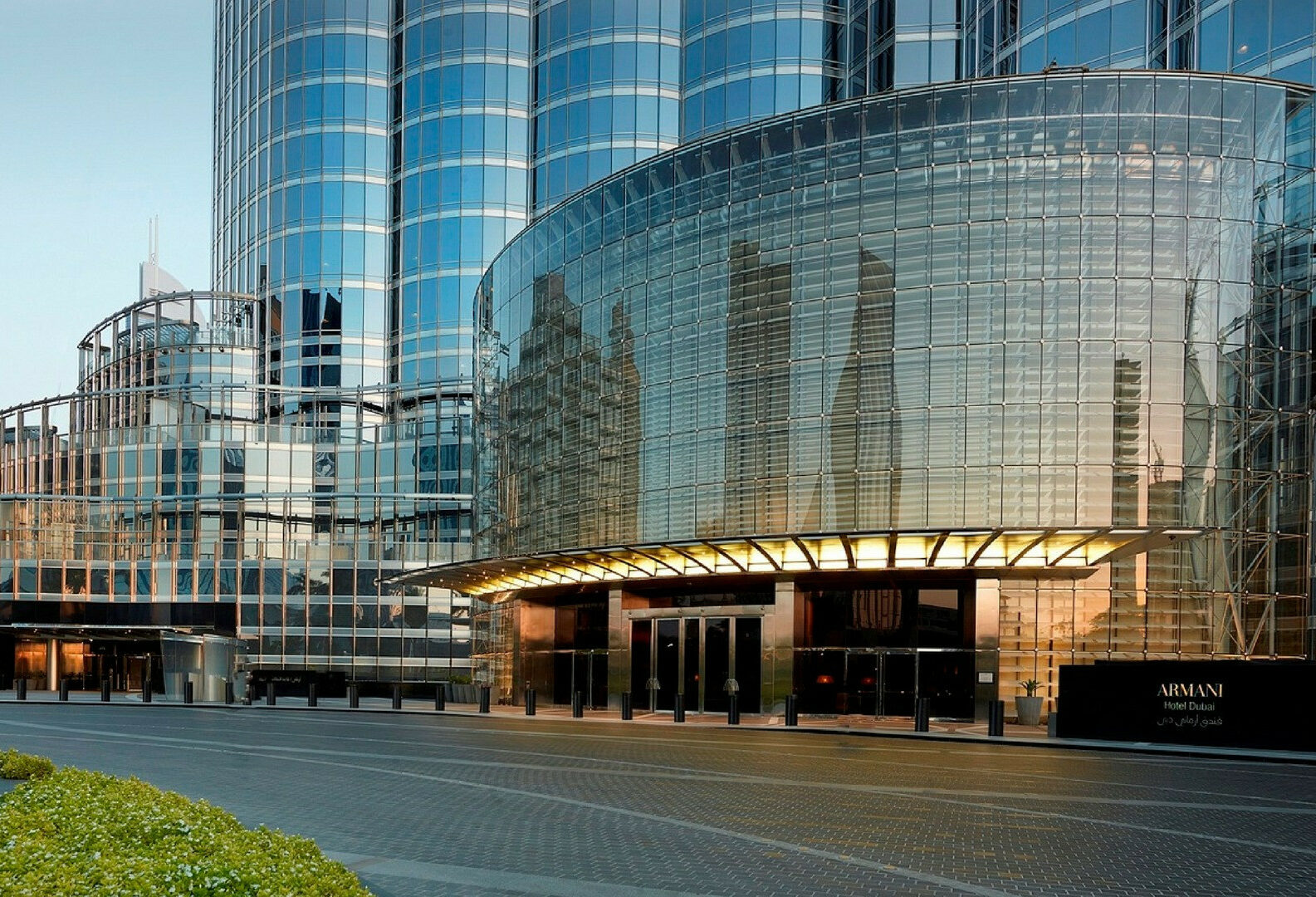 Dubai Emiraten Armani Hotel Entree