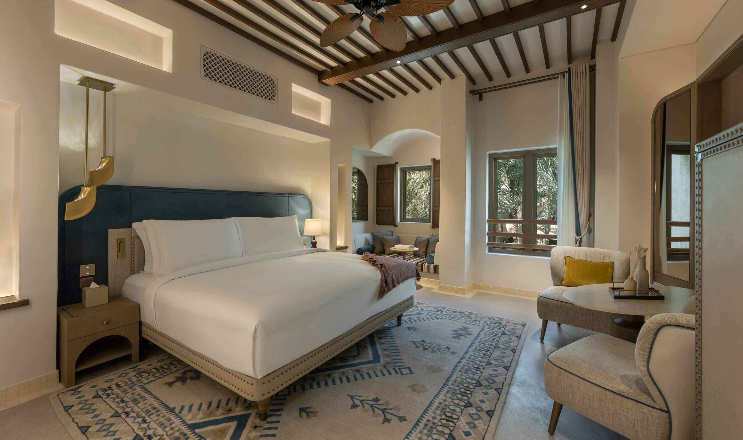 Dubai Emiraten Bab Al Shams Deluxe Kamer Garden View