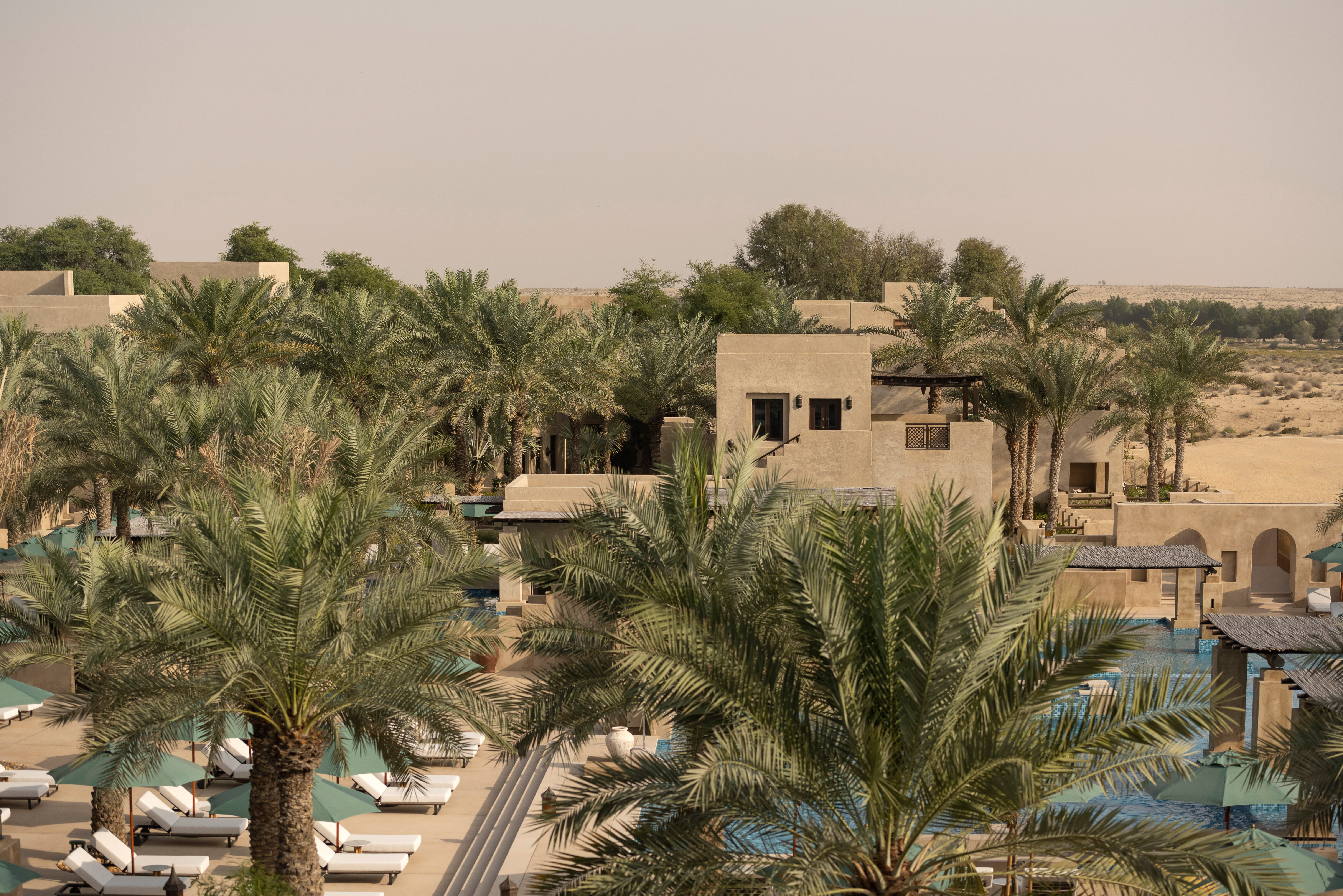 Dubai Emiraten Bab Al Shams Zwembad