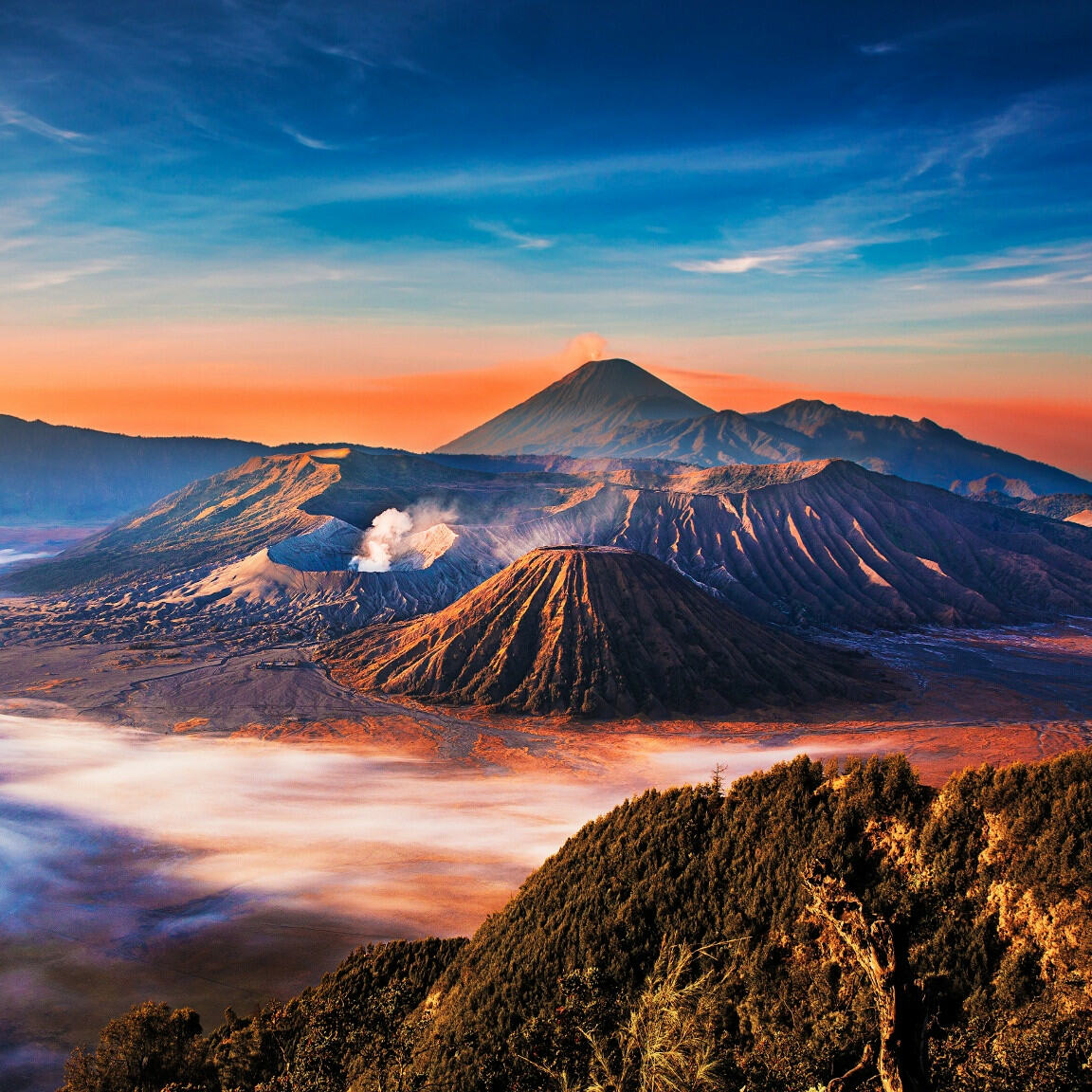 Bromo Vulkaan Java