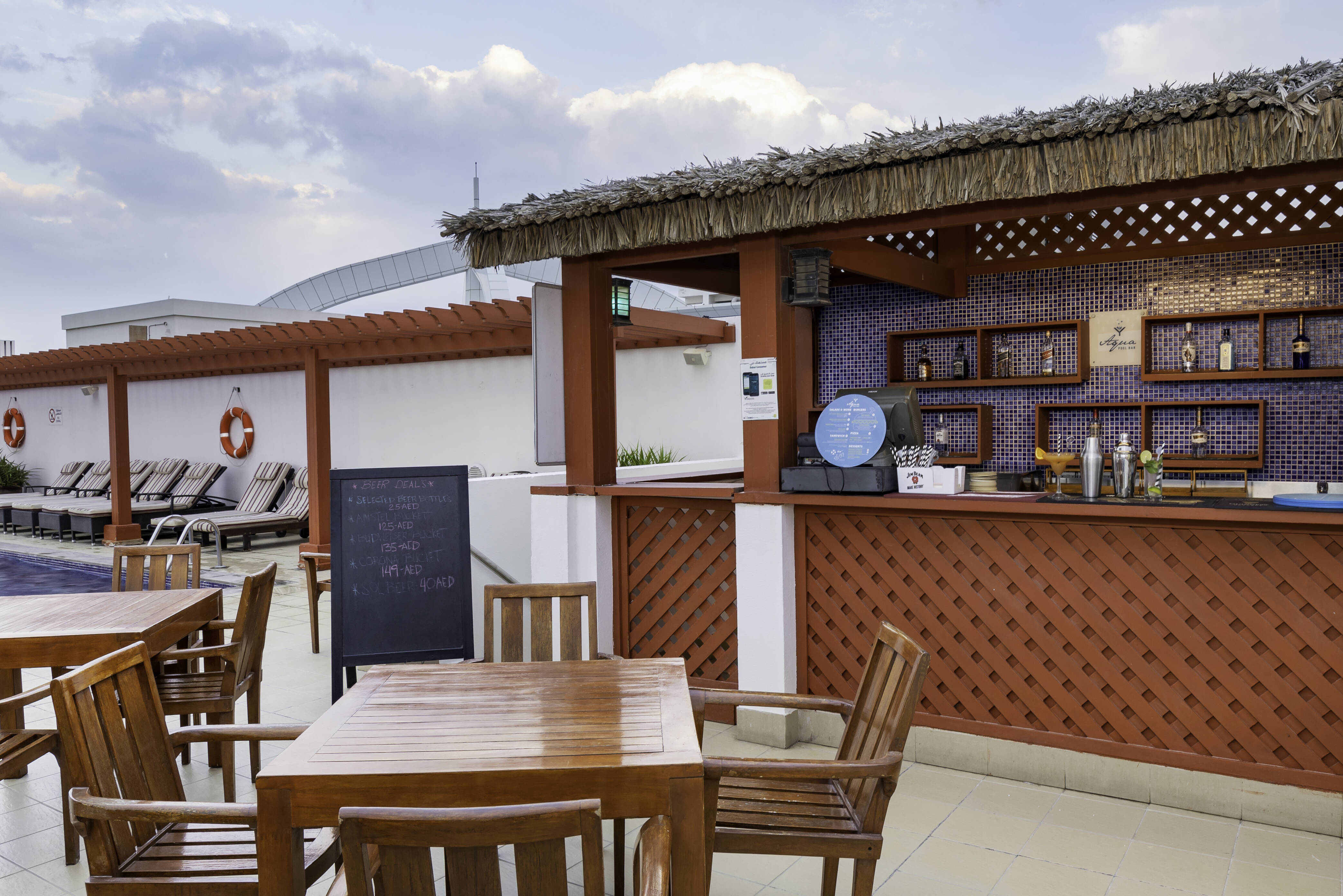 Dubai Emiraten Citymax Bur Dubai Pool Bar