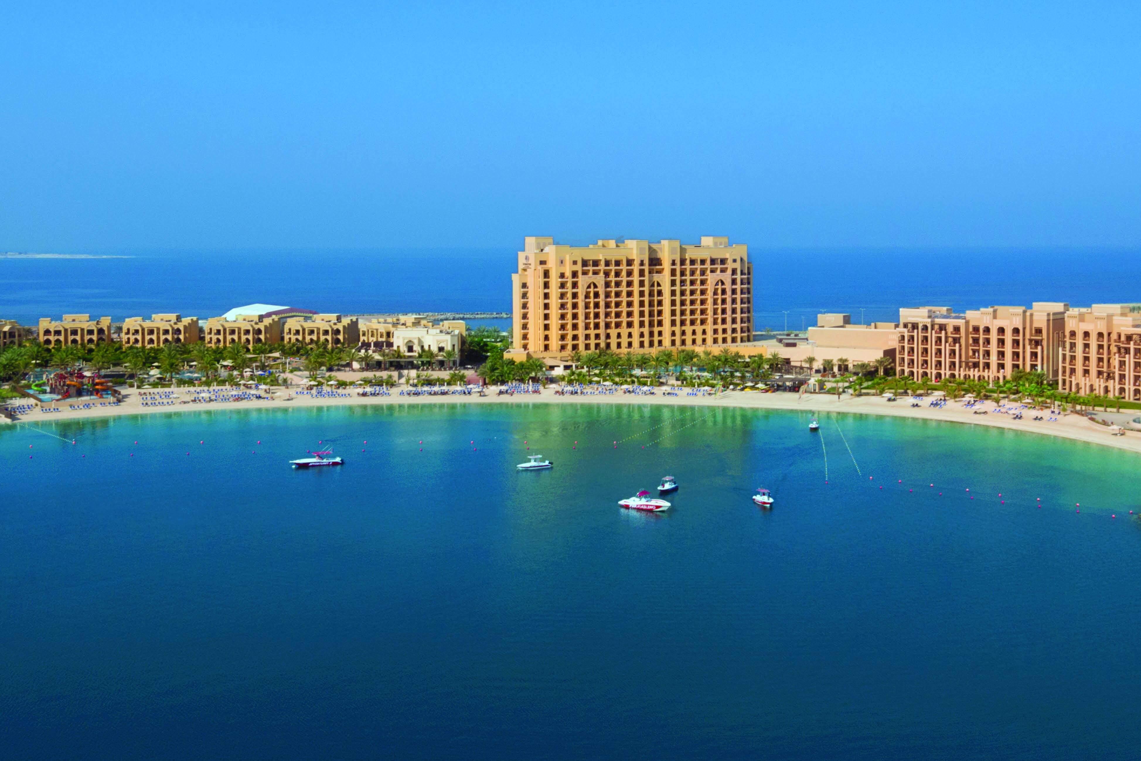 Emiraten Ras Al Khaimah Double Tree by Hilton Hotel omgeving
