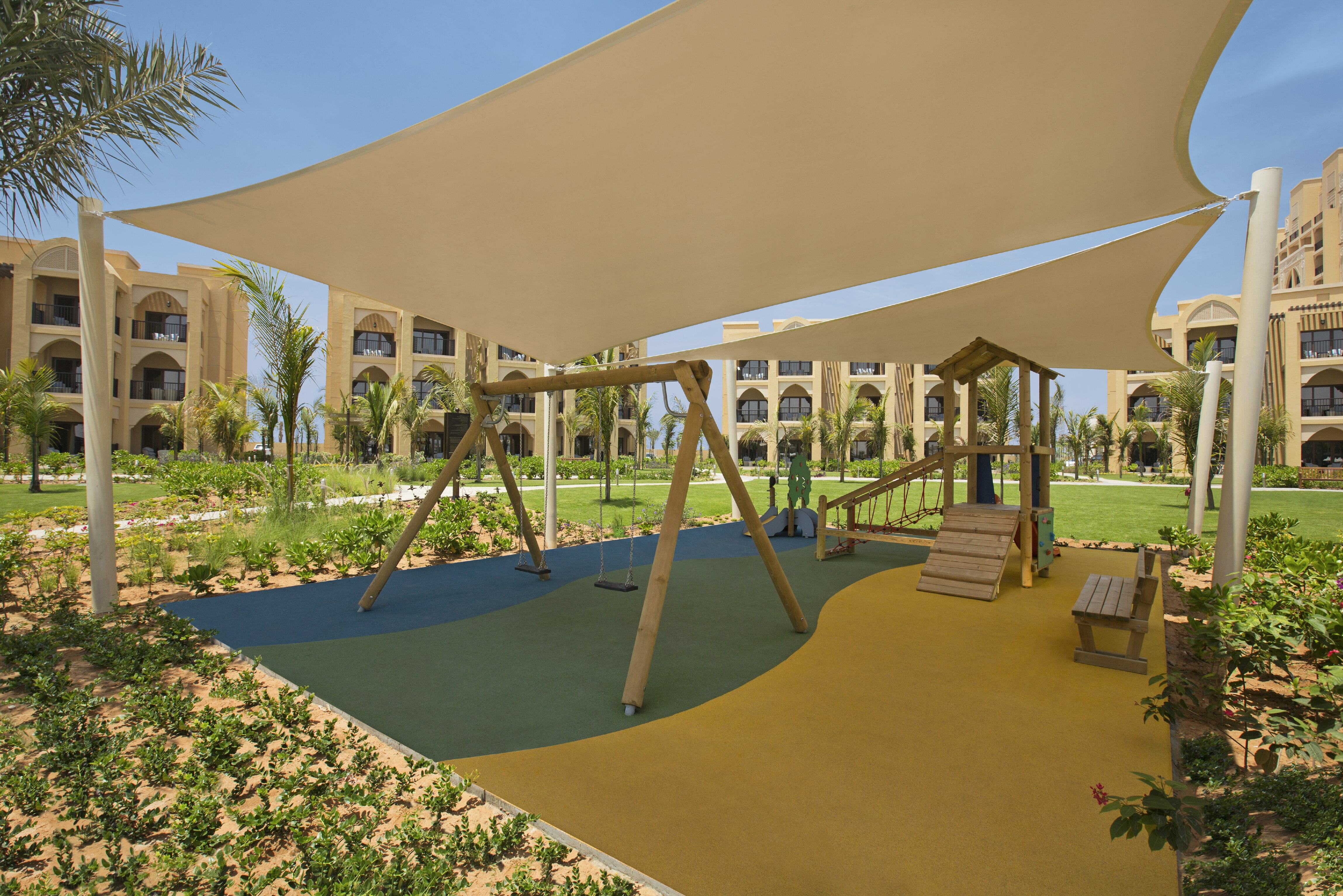 Emiraten Ras Al Khaimah Double Tree by Hilton Speeltuin