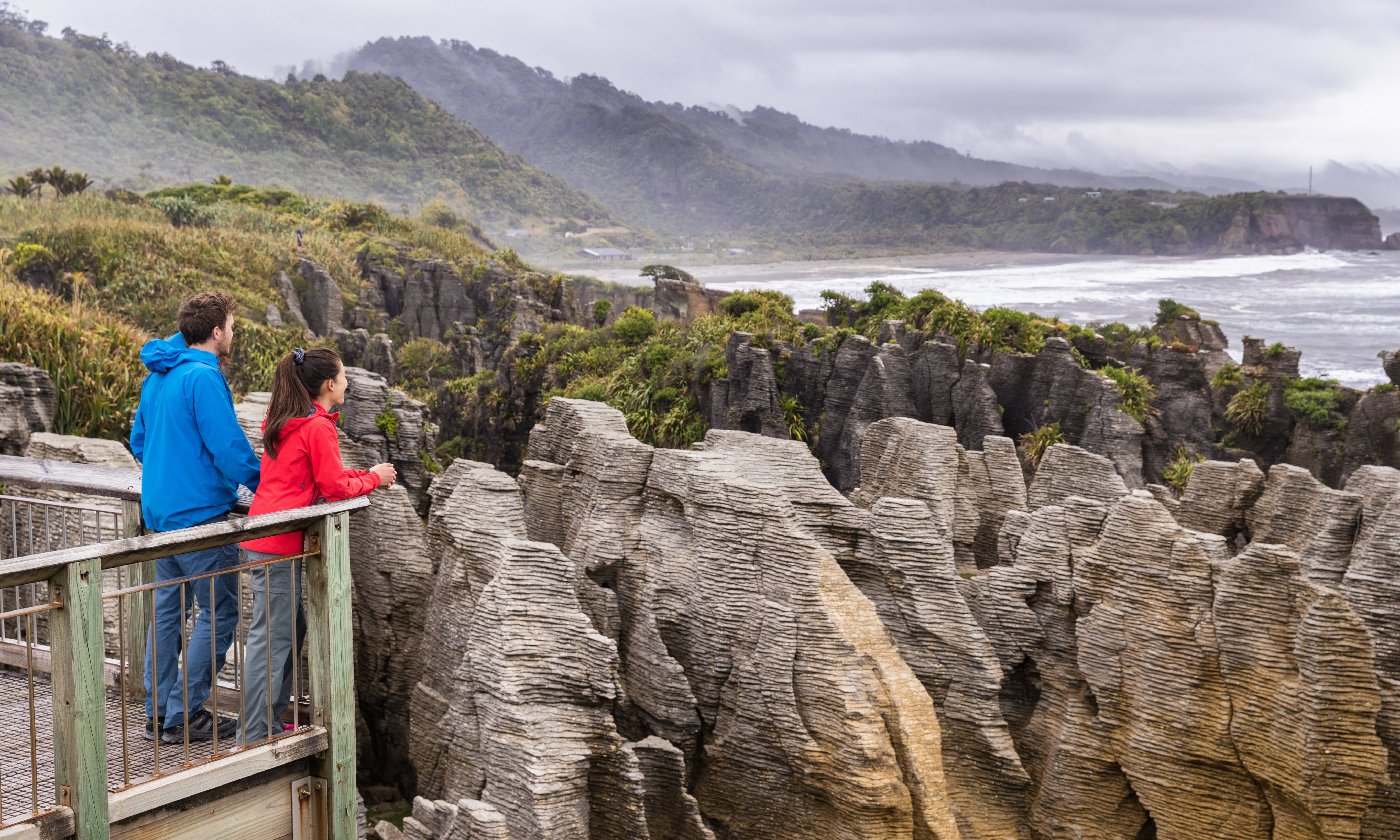 Punakaiki Westcoast Nieuw-Zeeland