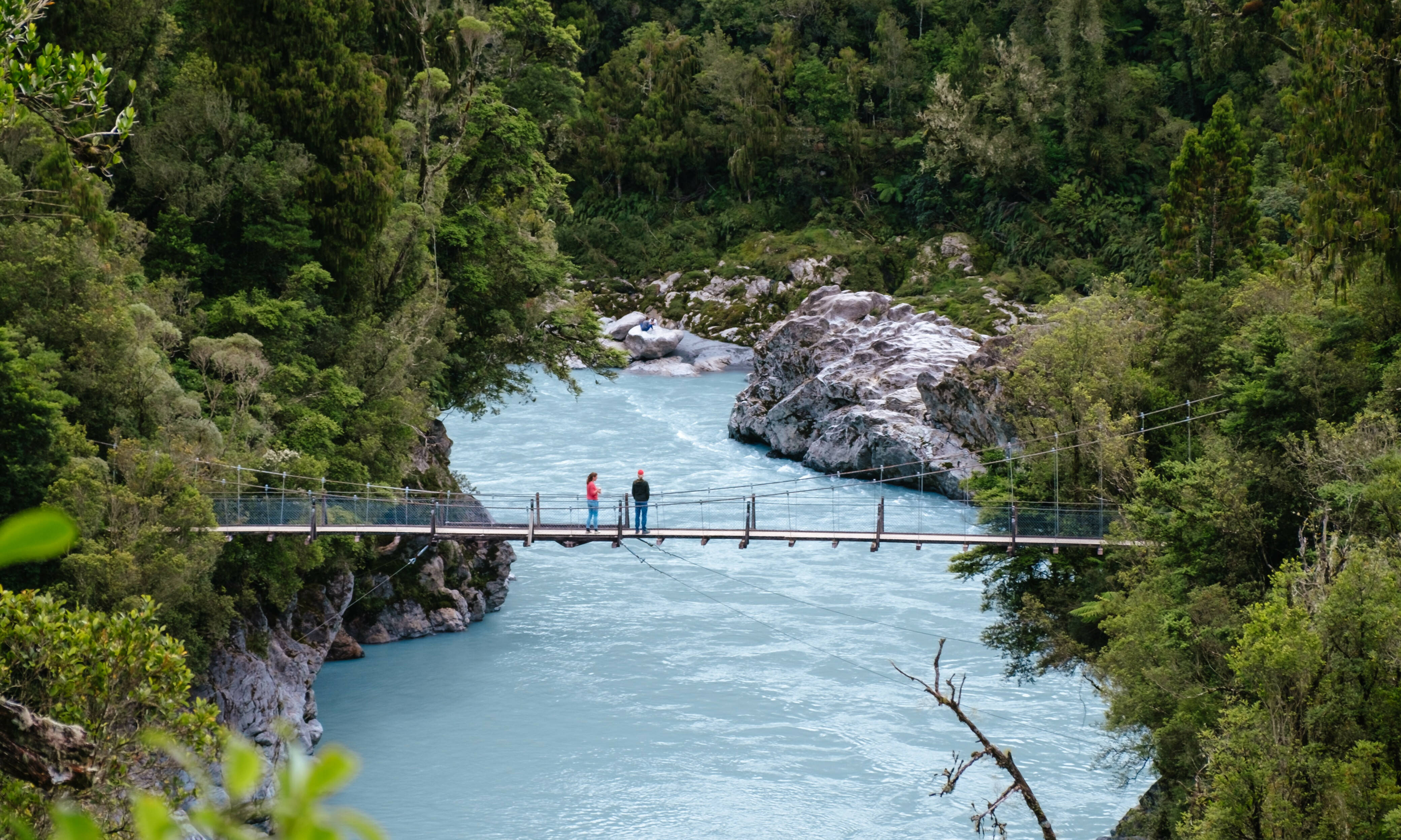 Hokitika Gorge Nieuw Zeeland westkust