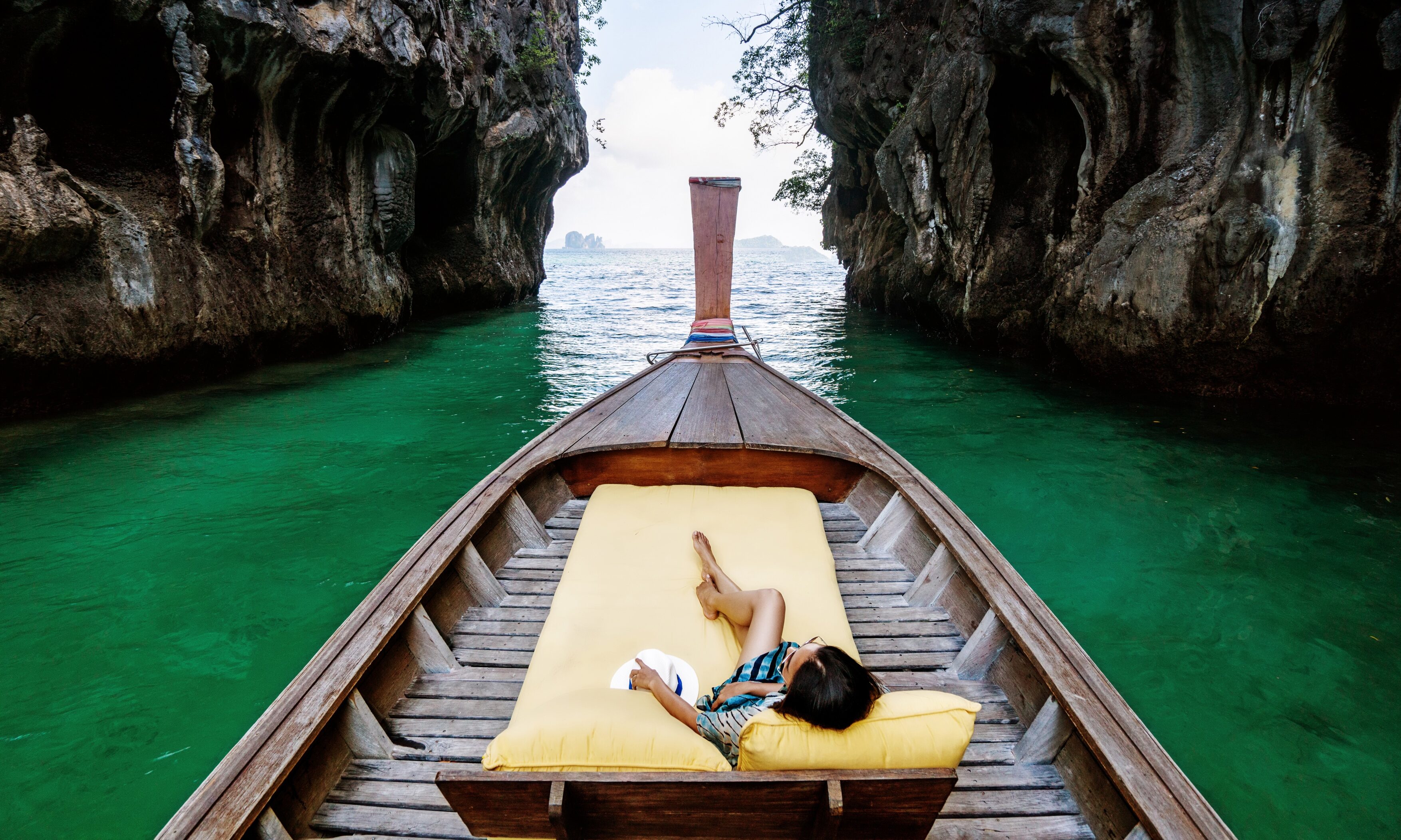 Longtailboat tour Six Senses Koh Yao