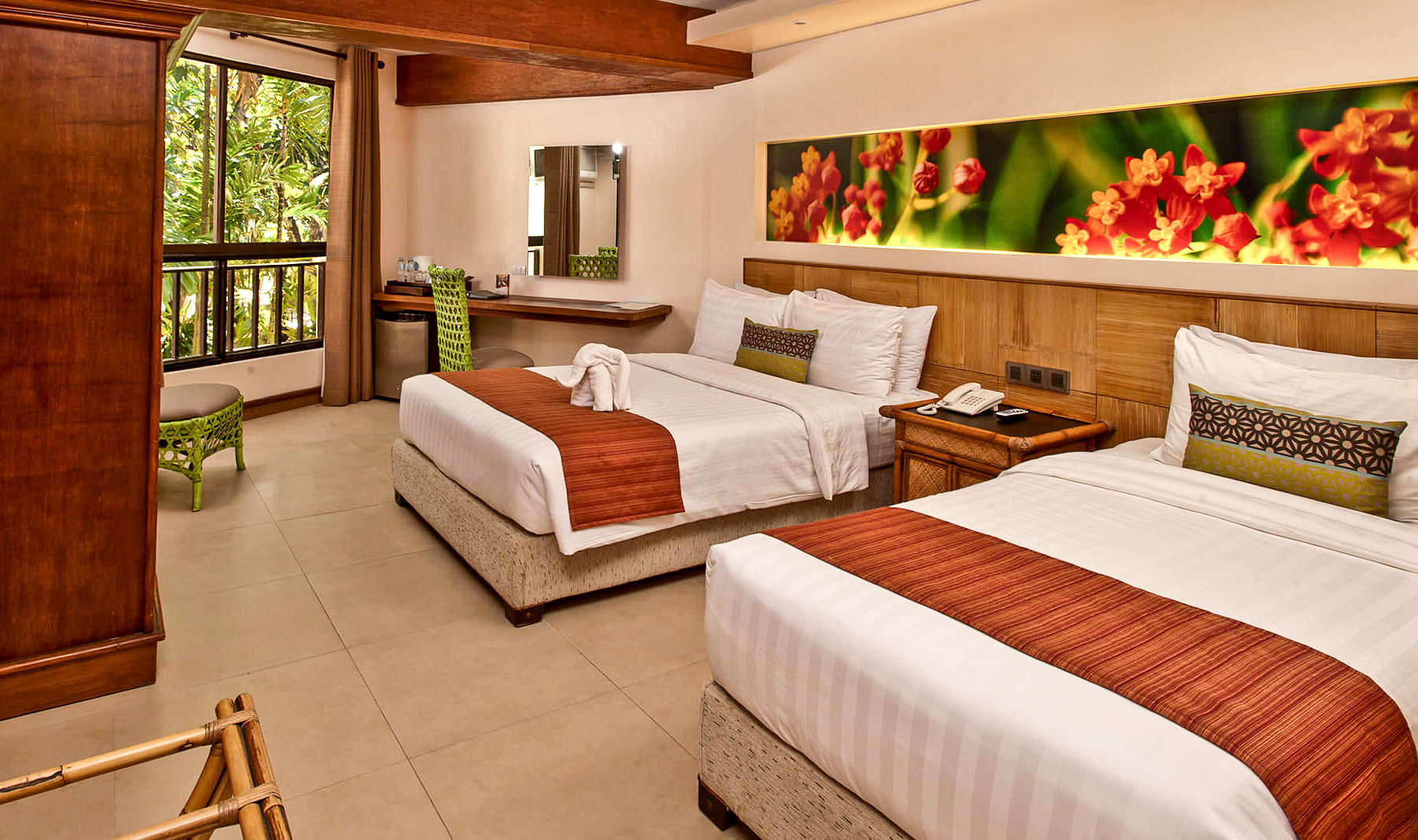 Filipijnen Mactan Costabella Tropical Hotel Deluxe Kamer Noordvleugel