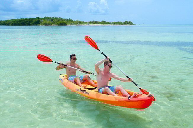 Amerika Florida Key West Kayak Island