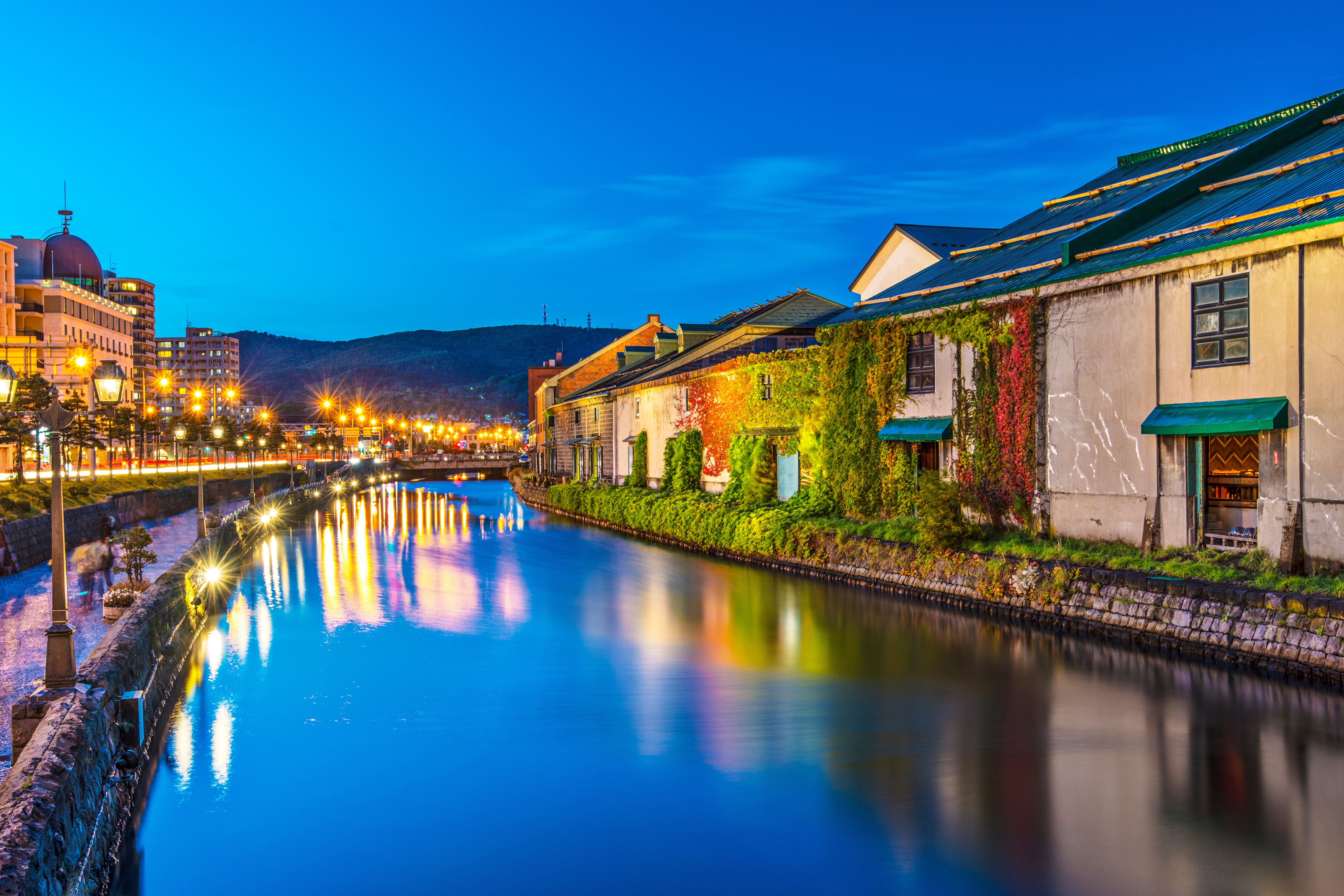 Otaru-kanaal in Hokkaido