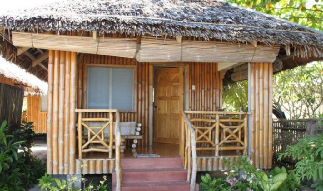 Filipijnen Siquijor The Bruce Native Bungalow Fan