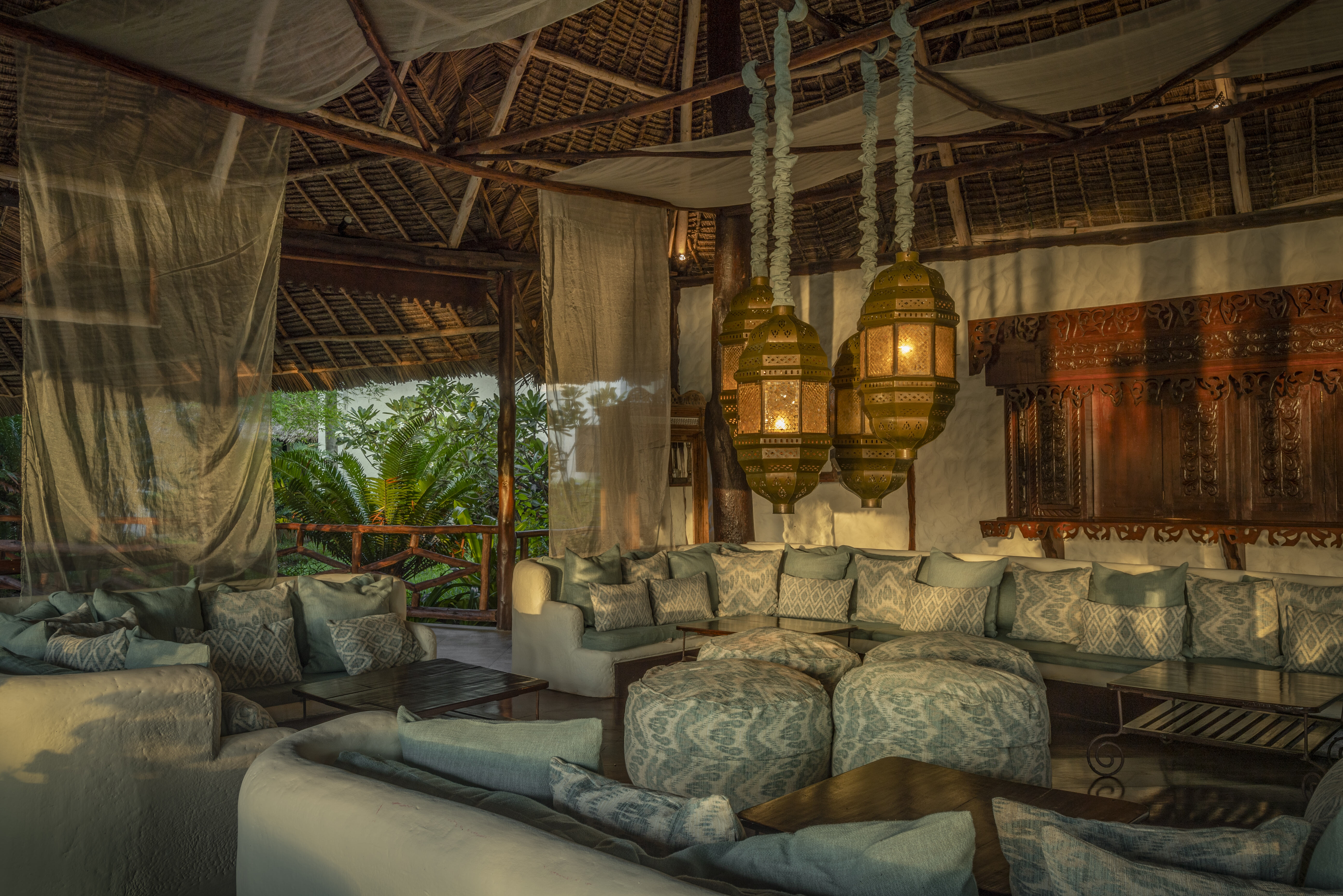 Zanzibar Bwejuu Beach Breezes Beach Club Lounge
