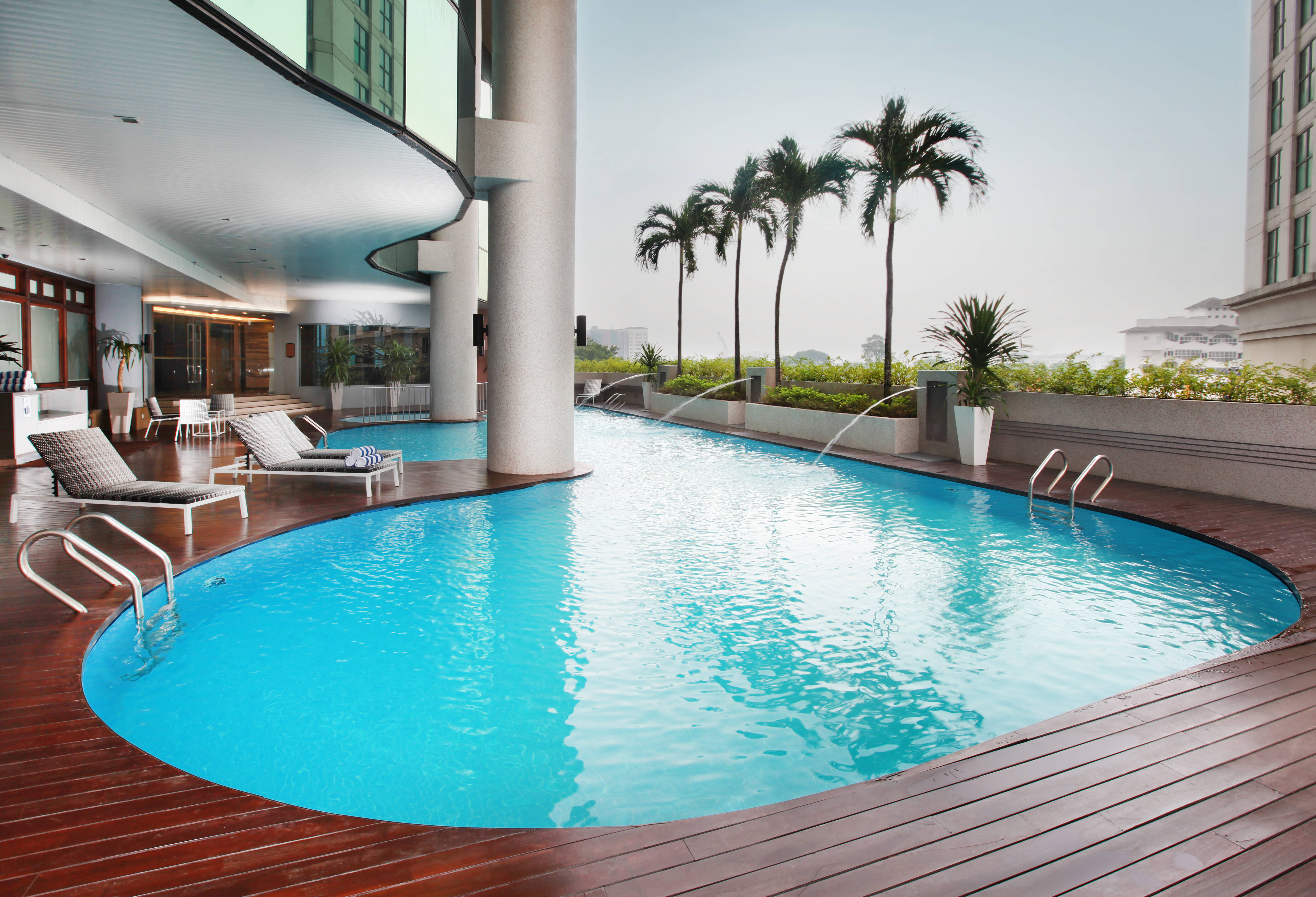 Maleisie Kuala Lumpur Dorsett Kuala Lumpur Zwembad