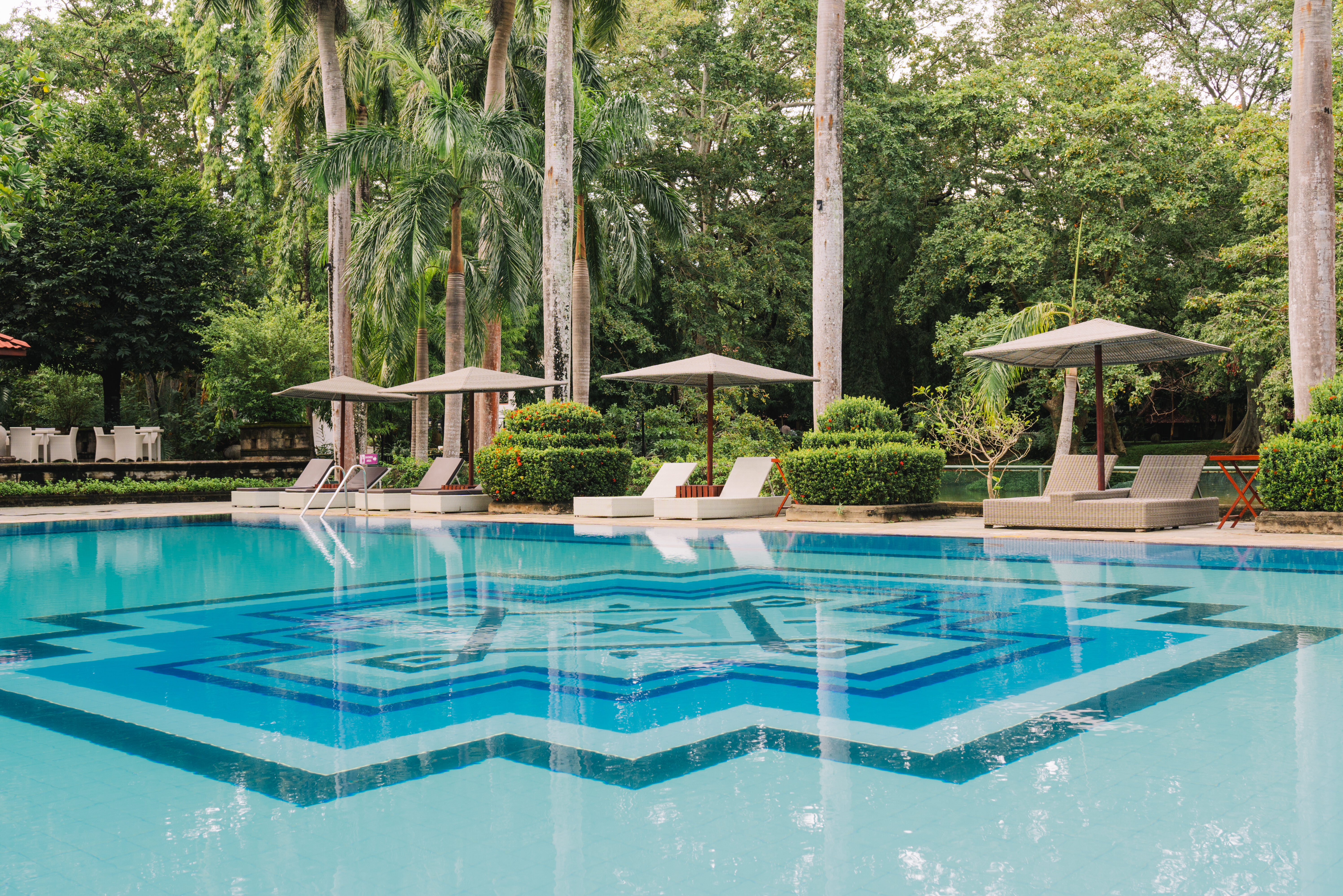 Sri Lanka Habarana Cinnamon Lodge Zwembad