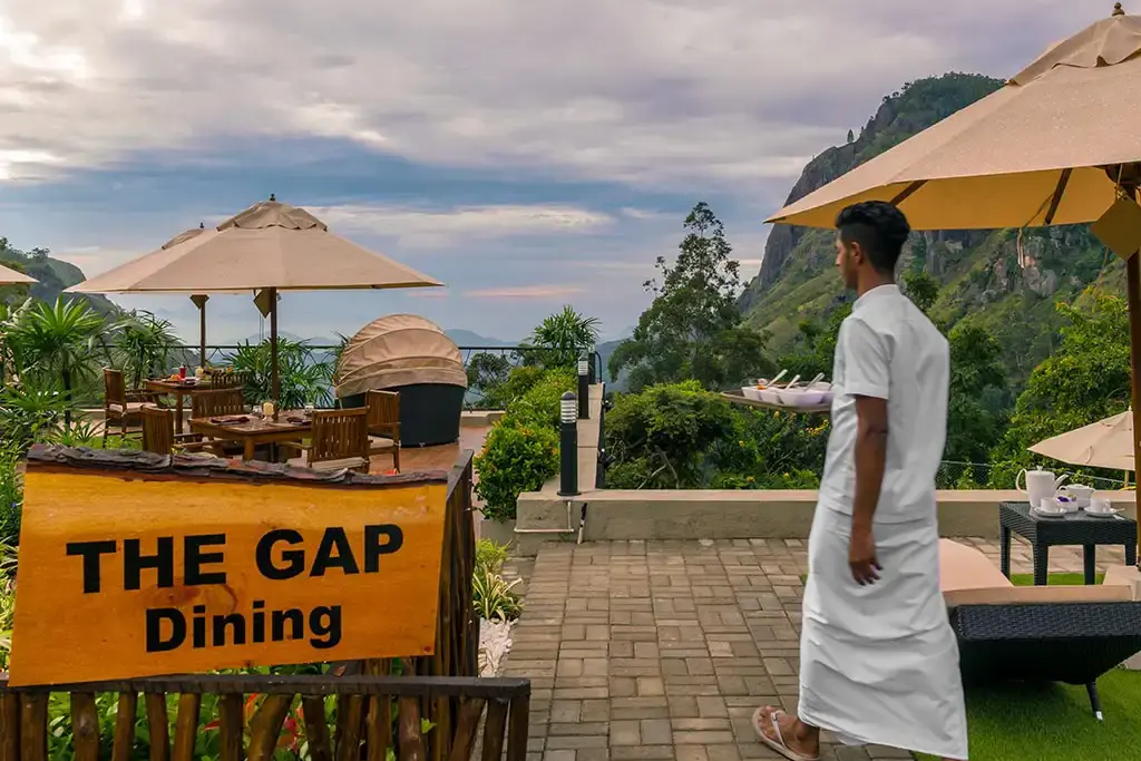 Sri Lanka Ella EKHO Ella Hotel Terras