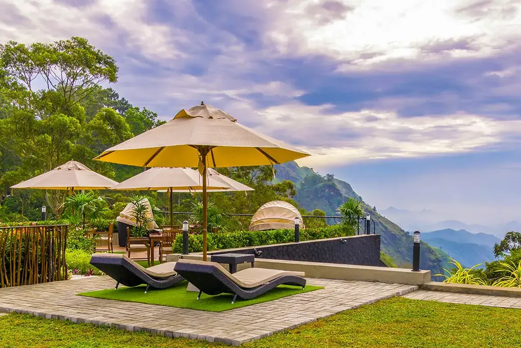 Sri Lanka Ella EKHO Ella Hotel Terras