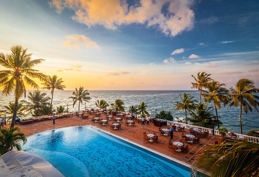 Sri Lanka Mount Lavinia Hotel Zwembad