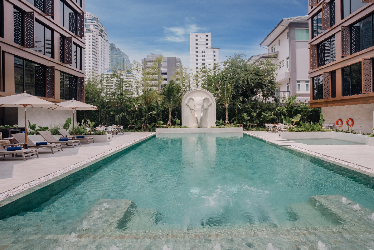 Thailand Bangkok Nysa Hotel Zwembad