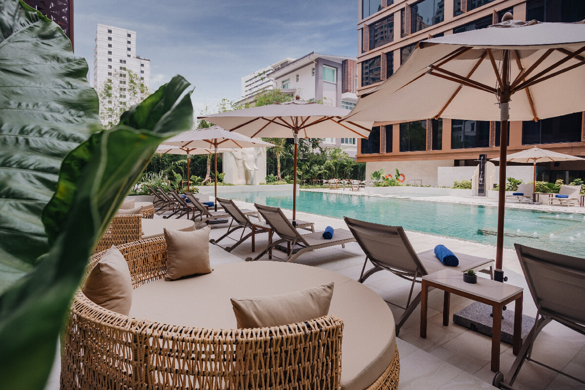 Thailand Bangkok Nysa Hotel Zwembad