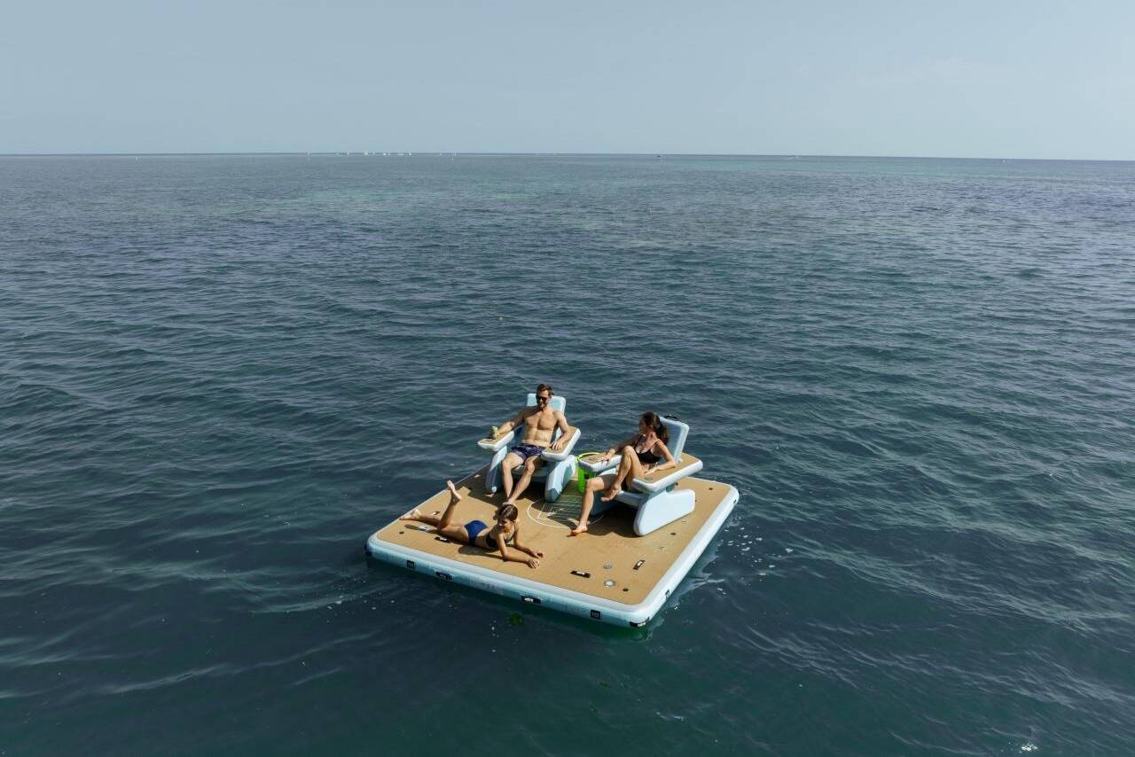 Amerika Islamorada Three Waters Resort Marina Water Lounge