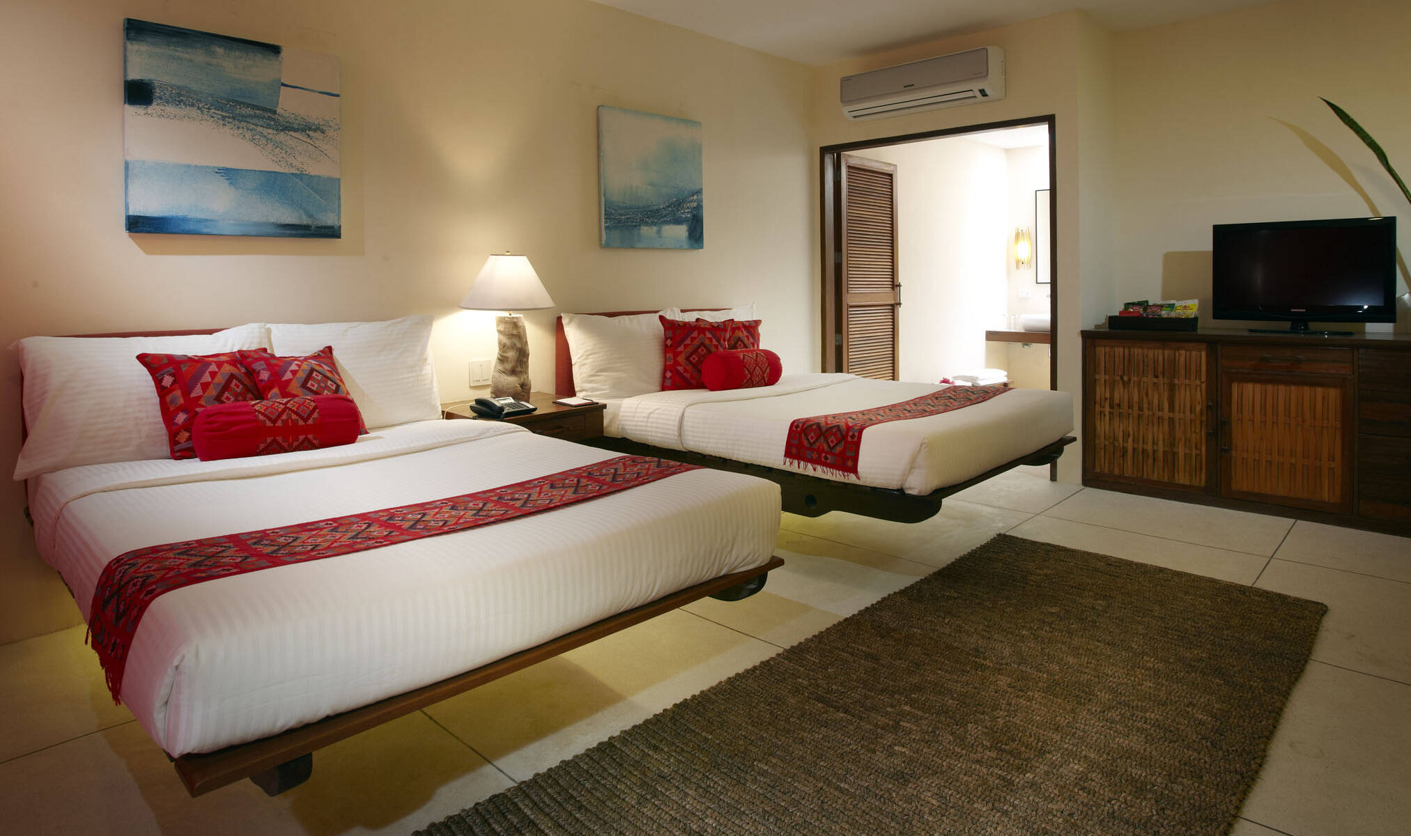 Filipijnen Bohol Bluewater Beach Resort Premier Deluxe Kamer