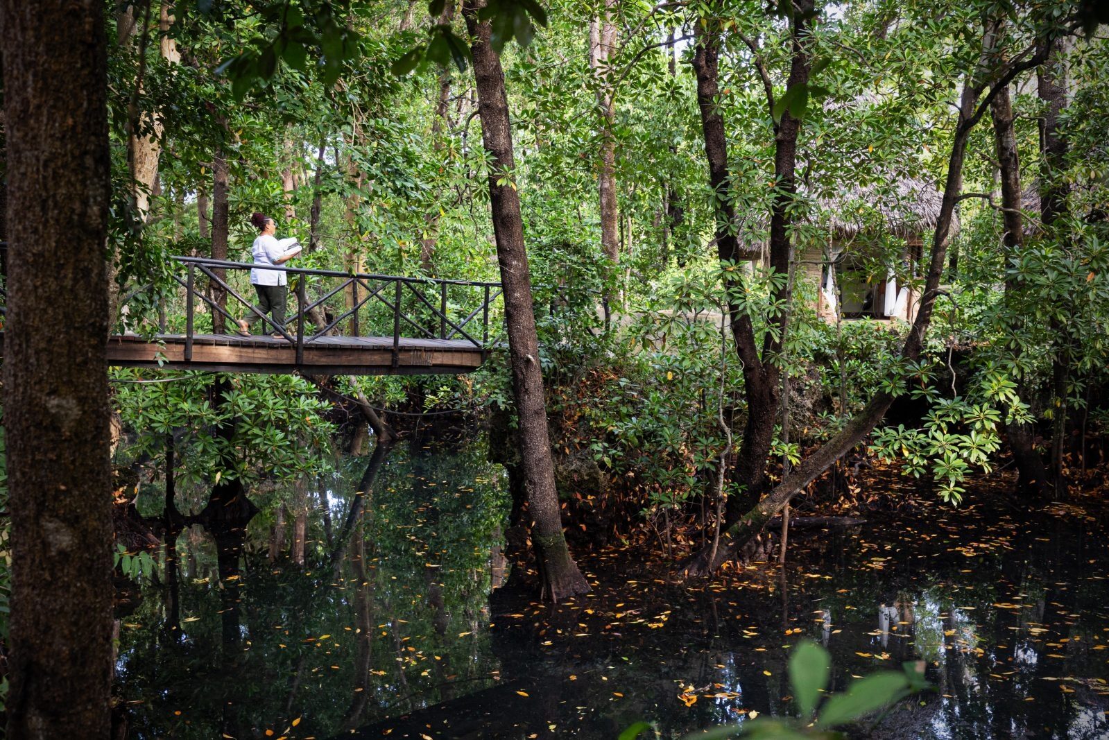 Spa van The Sands at Chale Island aan Diani Beach in Kenia